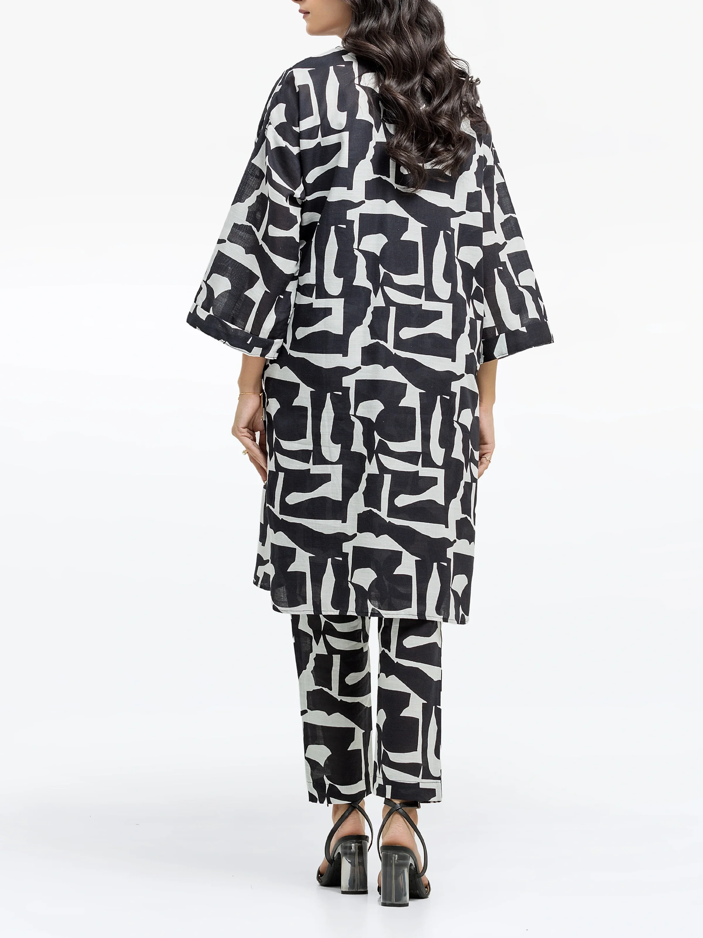 Pret Printed Khaddar Co-ord Set - EWTKP24-81503ST - Image 6