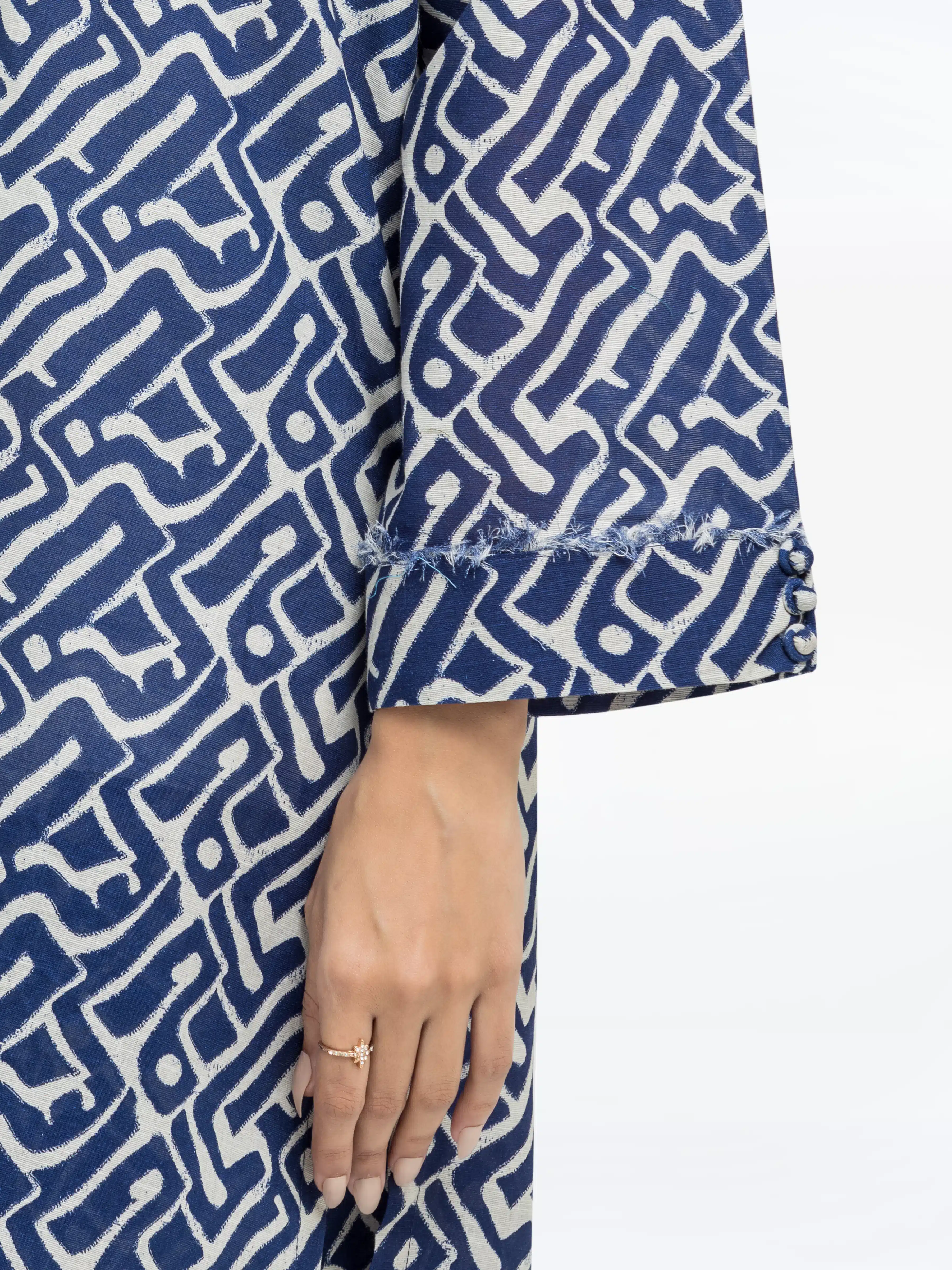 Pret Printed Khaddar Co-ord Set - EWTKP24-81504ST - Image 4