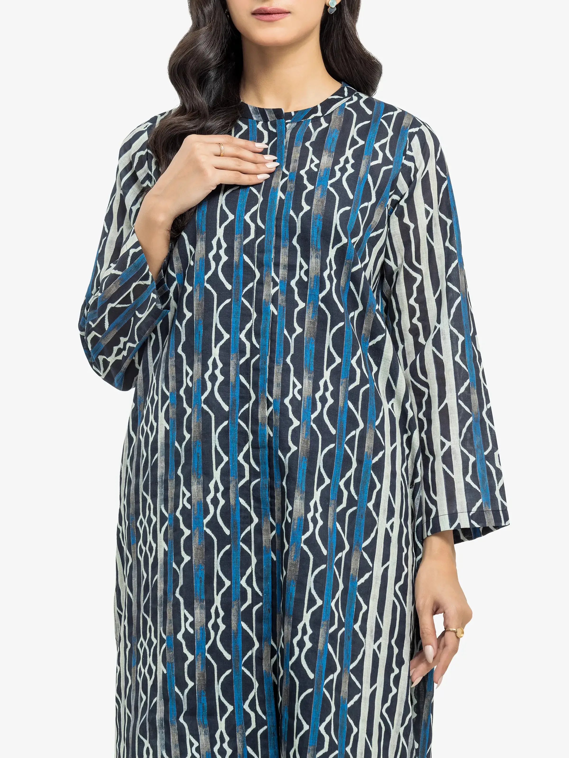 Pret Printed Khaddar Co-Ord Set - EWTKP24-81506ST - Image 2