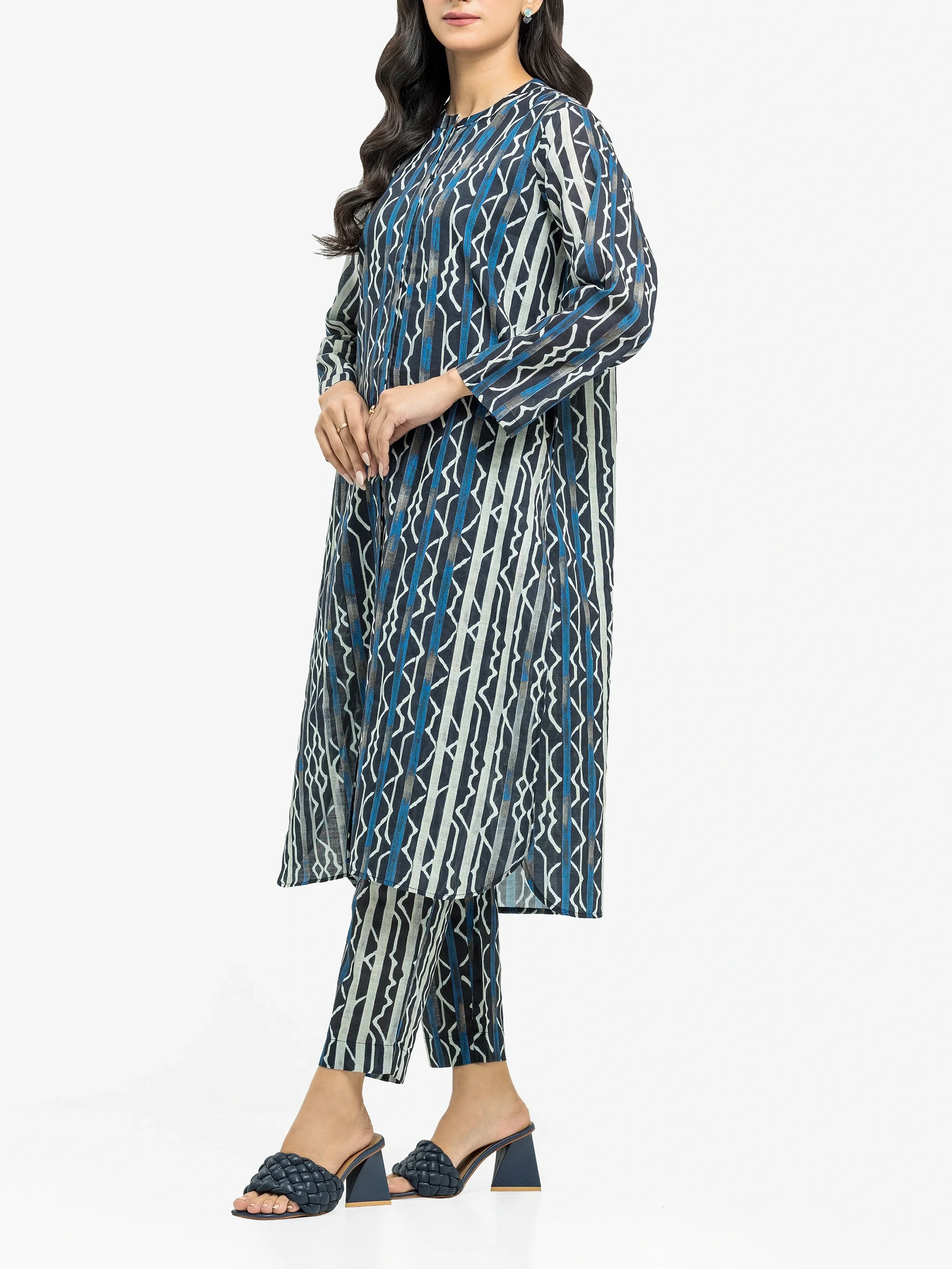 Pret Printed Khaddar Co-Ord Set - EWTKP24-81506ST - Image 4