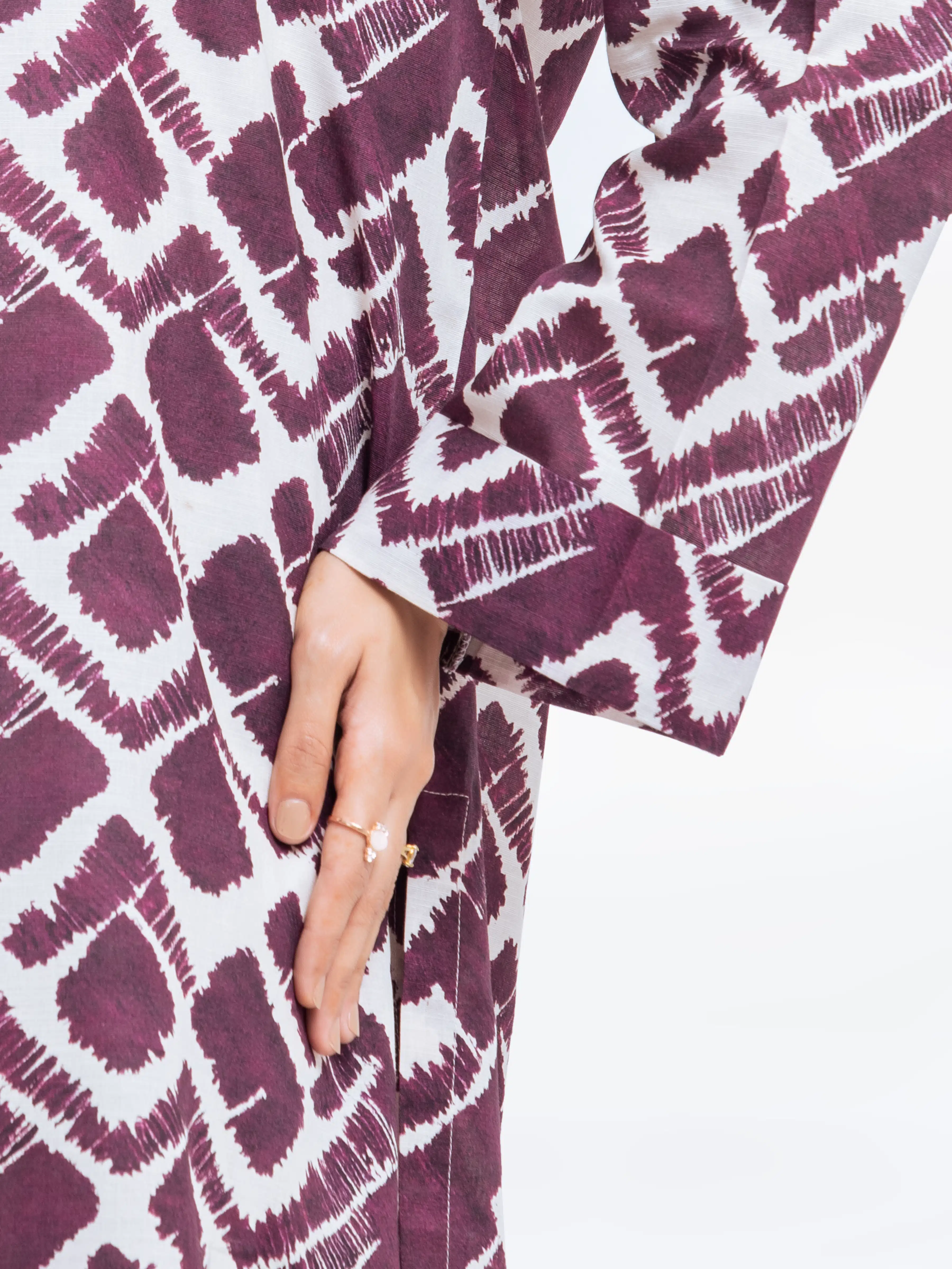 Pret Printed Khaddar Co-ord Set - EWTKP24-81508ST - Image 4