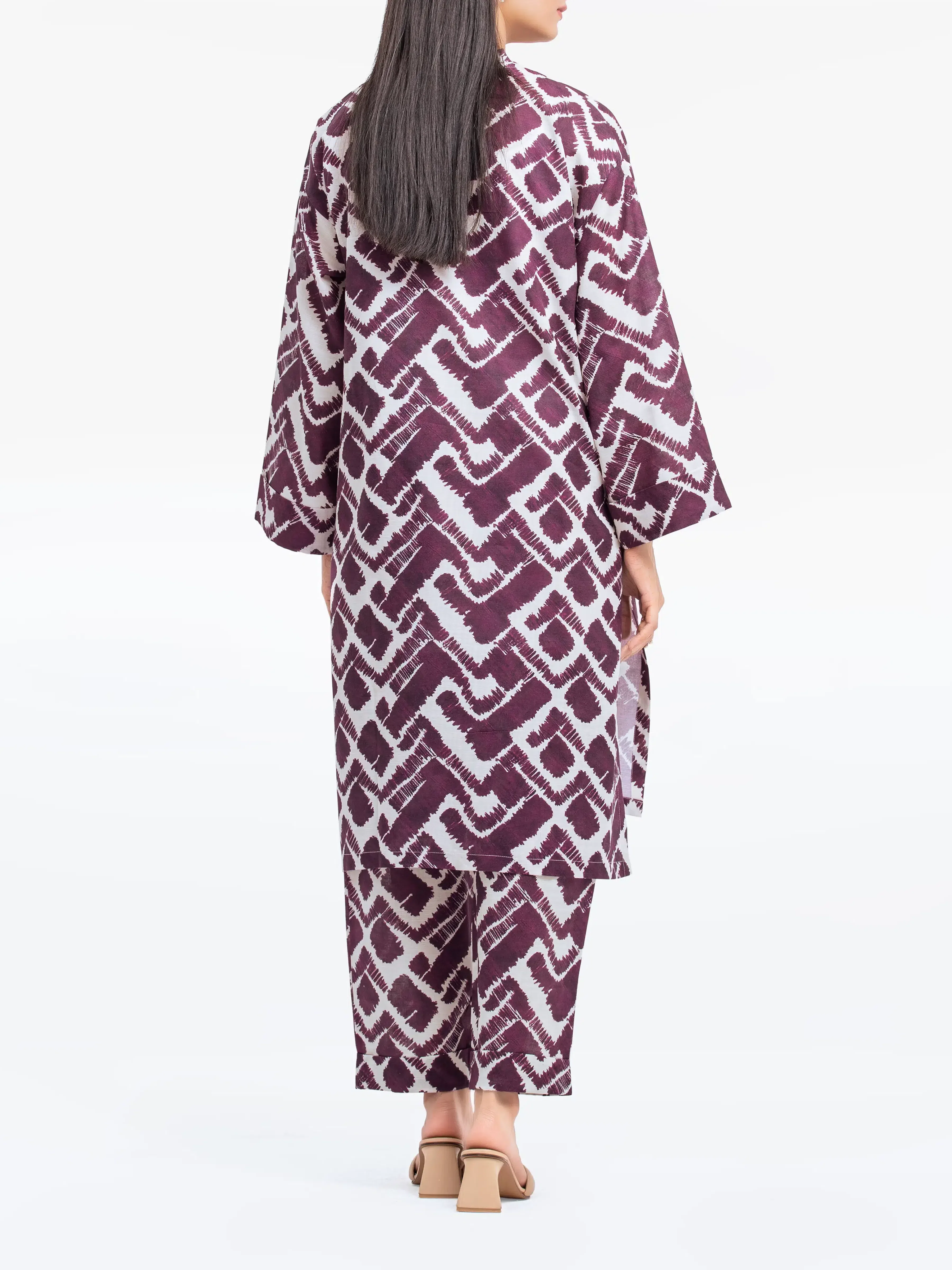 Pret Printed Khaddar Co-ord Set - EWTKP24-81508ST - Image 6