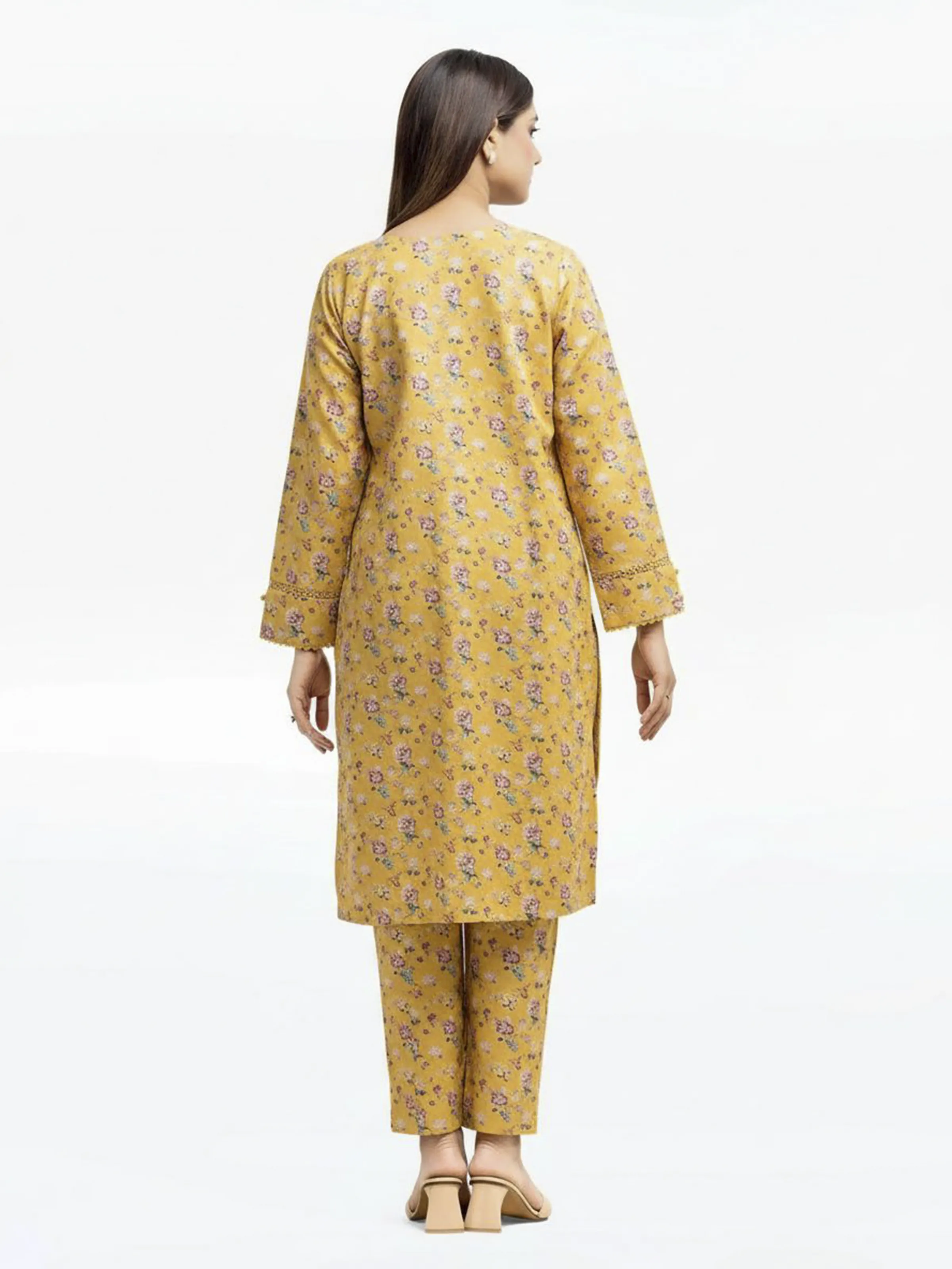 Pret Printed Khaddar Shirt Trouser - EWTKP24-81520ST - Image 4
