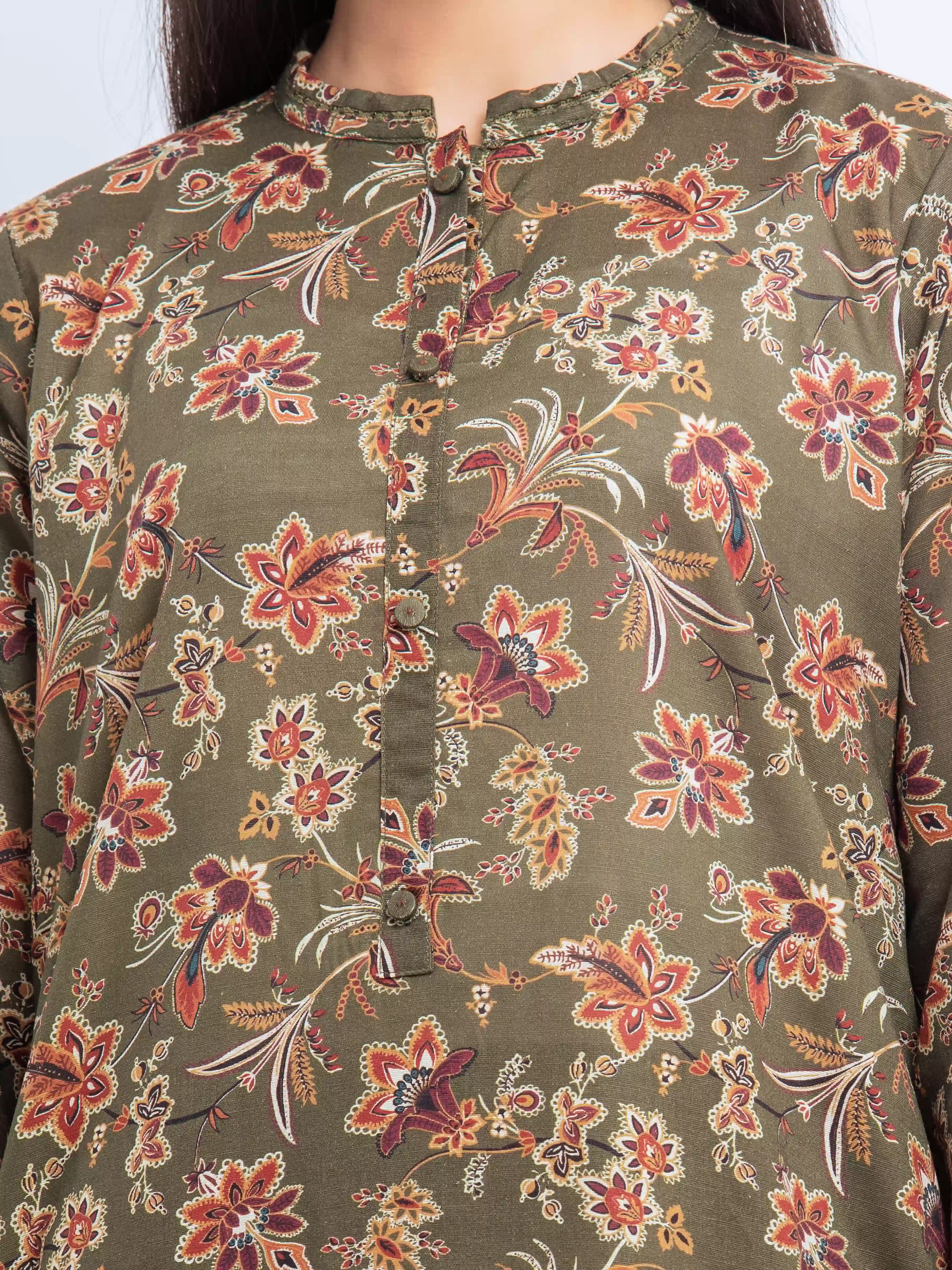 Pret Printed Khaddar Co-ord Set - EWTKP24-81521ST - Image 2