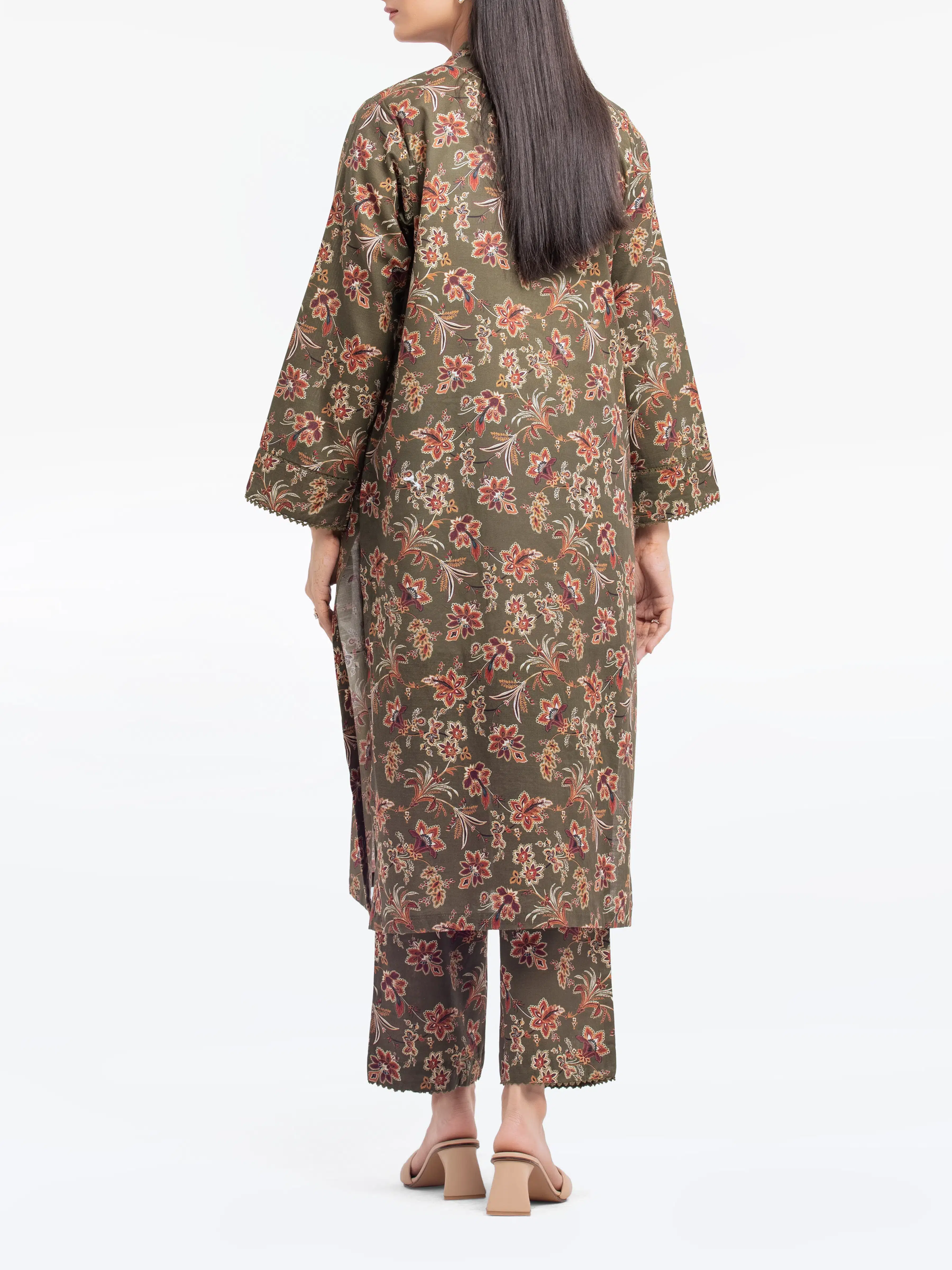 Pret Printed Khaddar Co-ord Set - EWTKP24-81521ST - Image 5