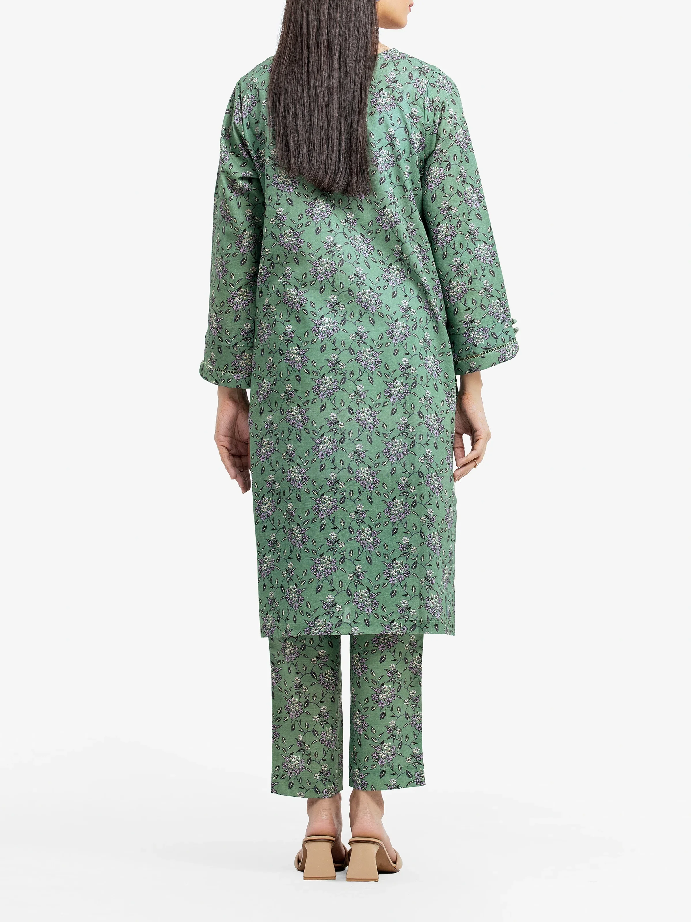 Pret Printed Khaddar Co-ord Set - EWTKP24-81522ST - Image 5