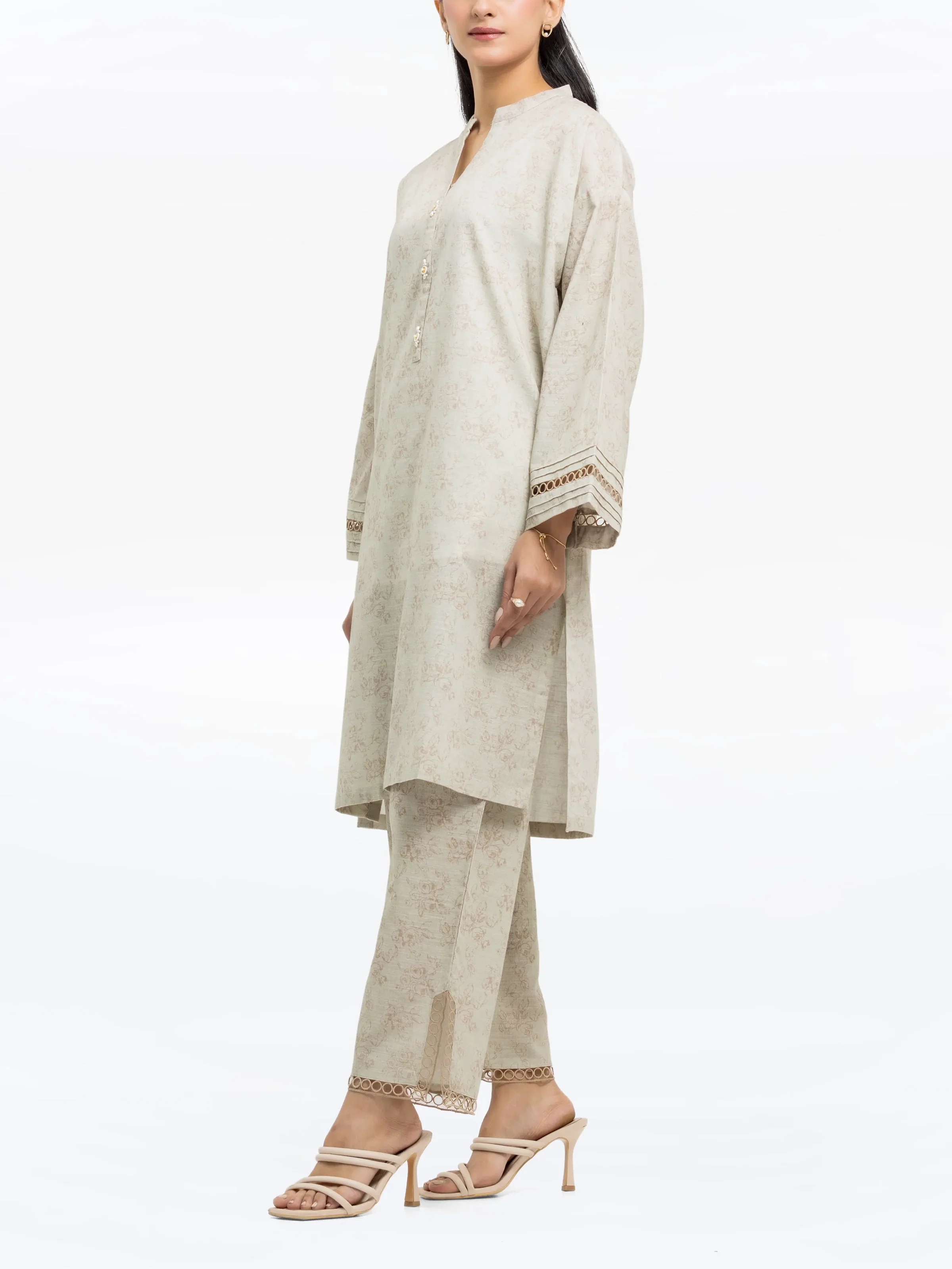 Pret Printed Khaddar Shirt Trouser - EWTKP24-81537ST - Image 5