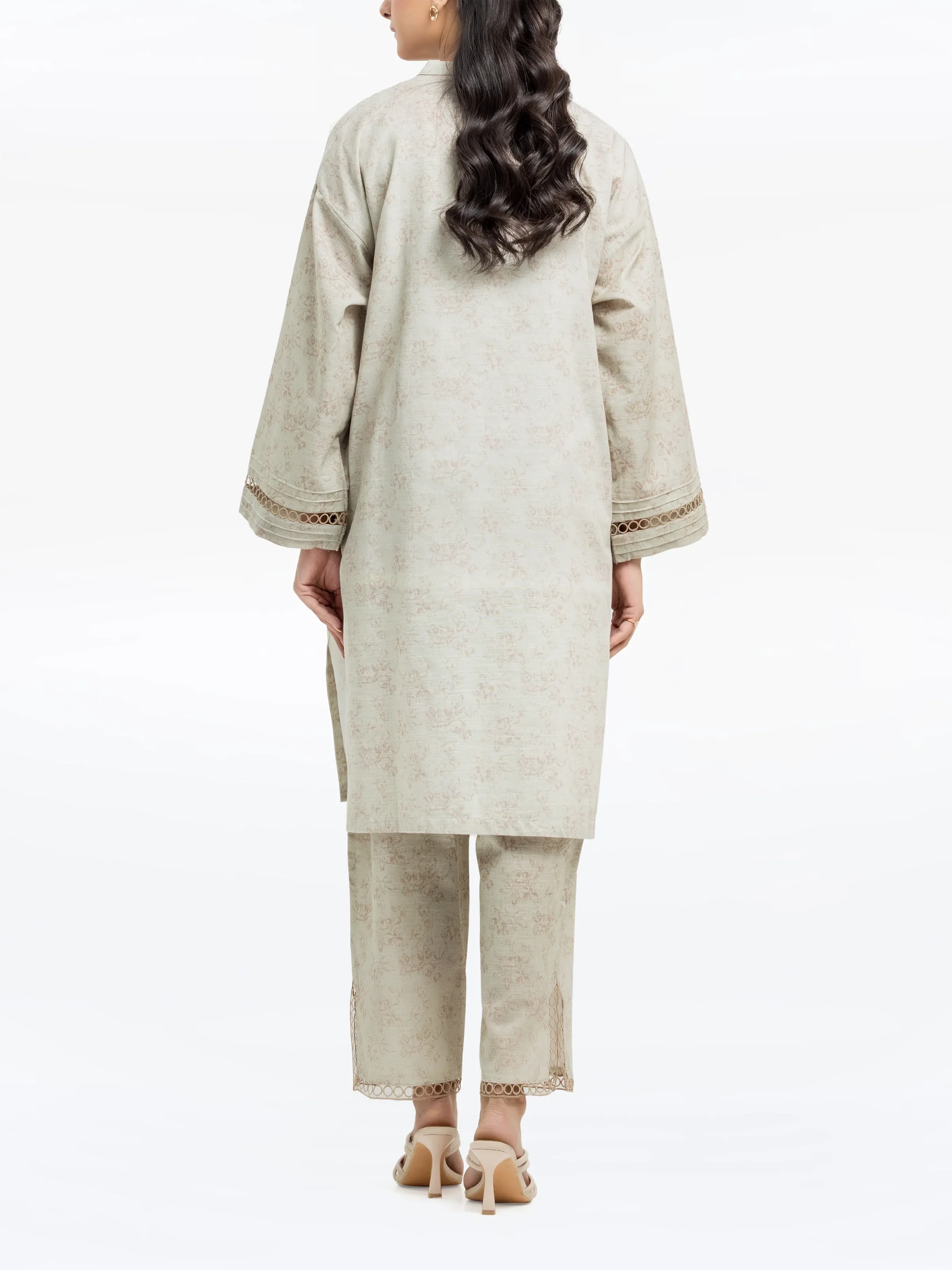 Pret Printed Khaddar Shirt Trouser - EWTKP24-81537ST - Image 6