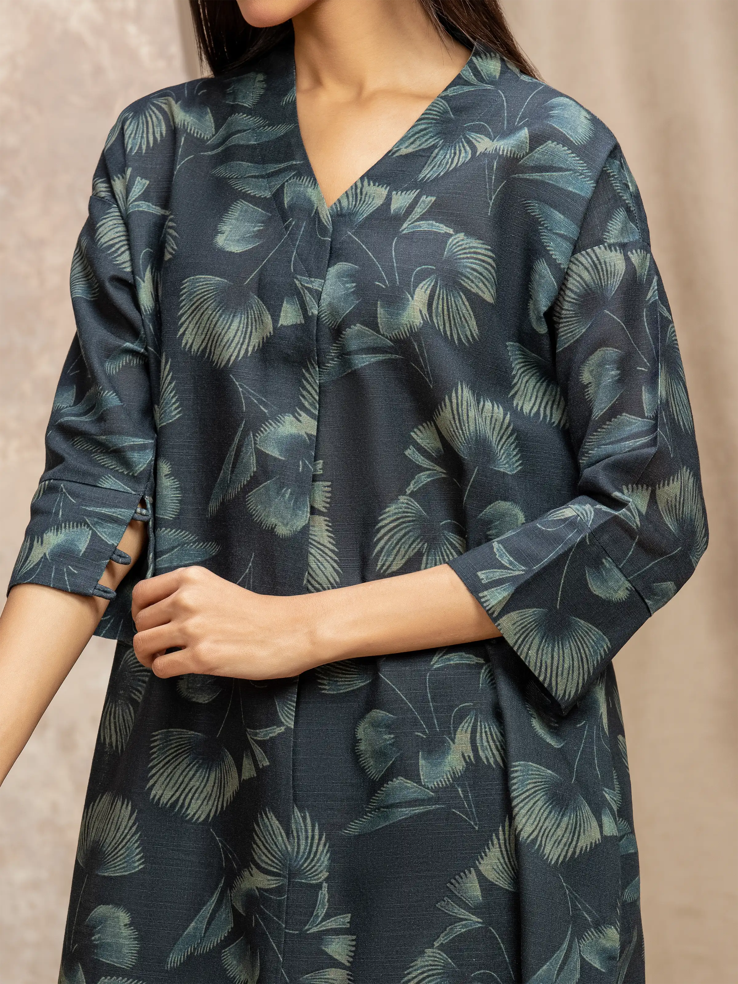 Pret Printed Khaddar Co-ord Set - EWTKP5-84025ST - Image 3