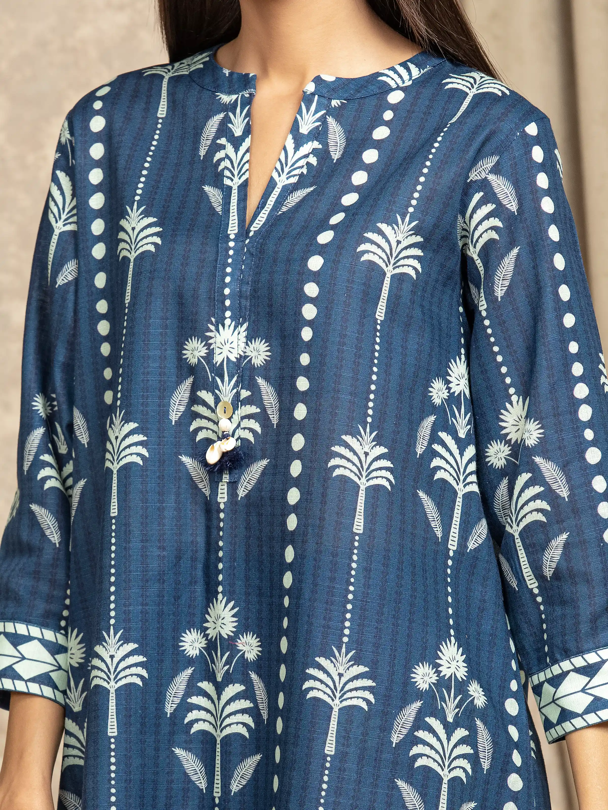 Pret Printed Khaddar Co-ord Set - EWTKP5-84027ST - Image 4