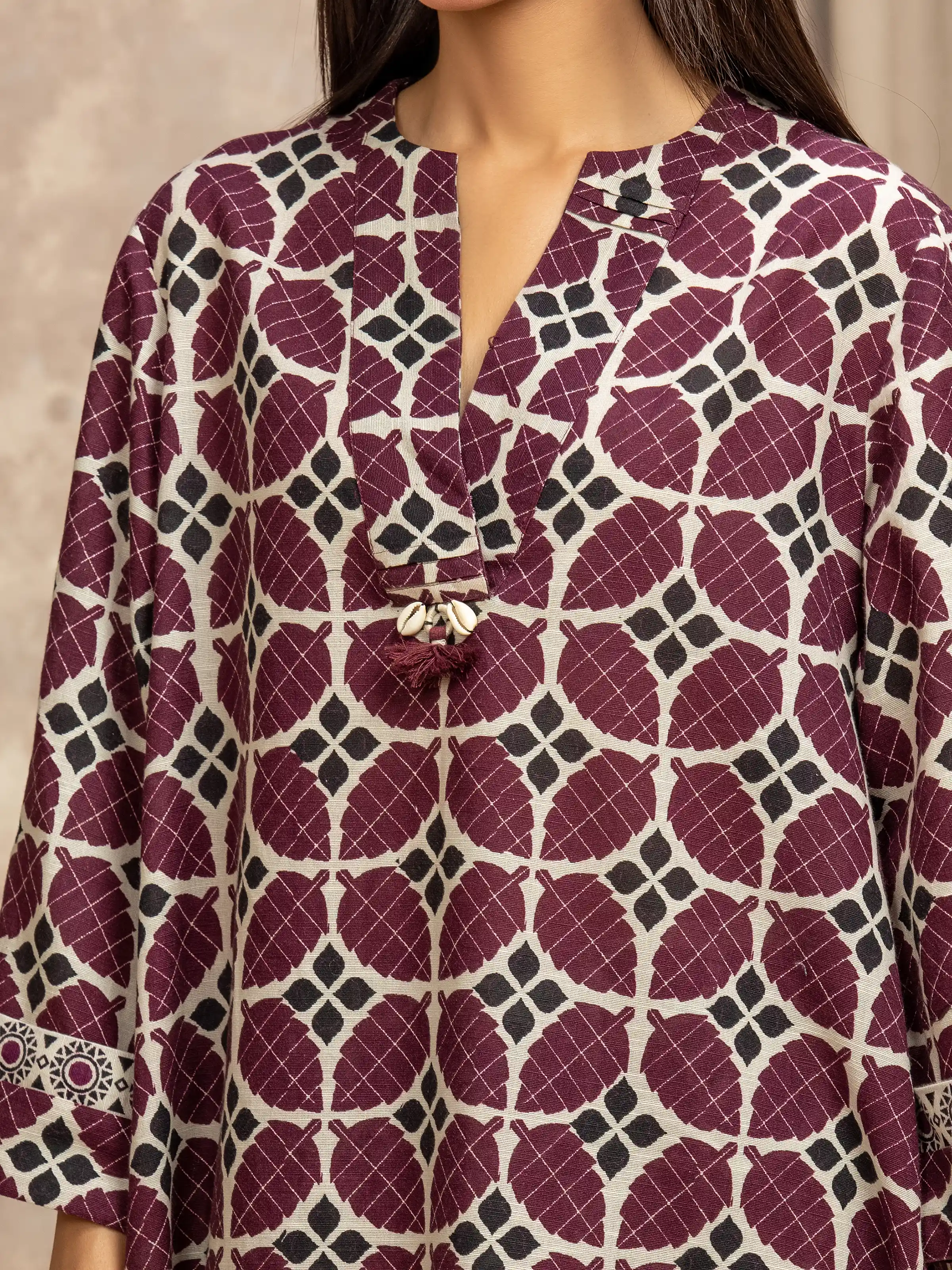Pret Printed Khaddar Co-ord Set - EWTKP5-84028ST - Image 3