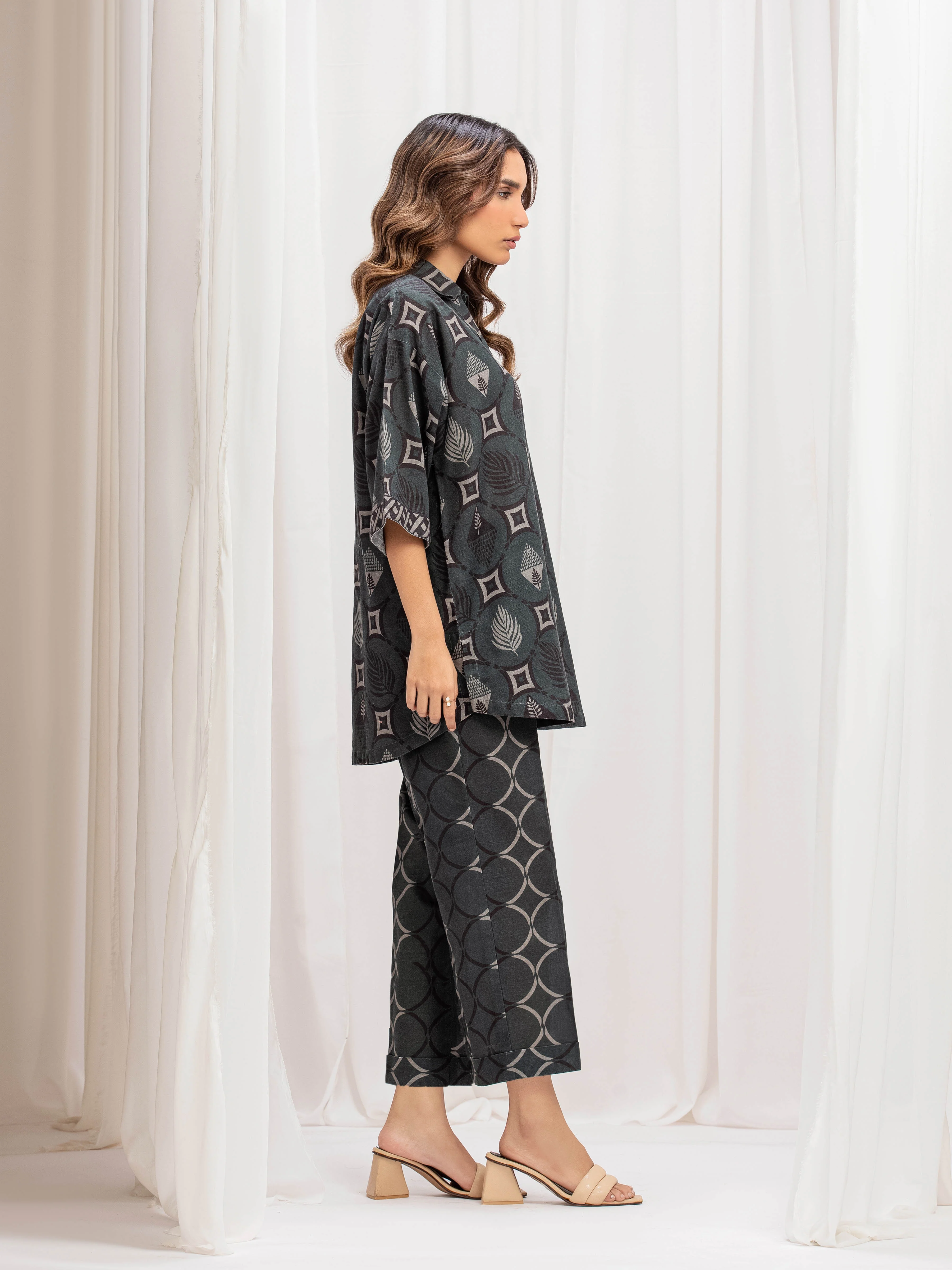 Pret Printed Khaddar Co-Ord Set - EWTKP5-84031ST - Image 4