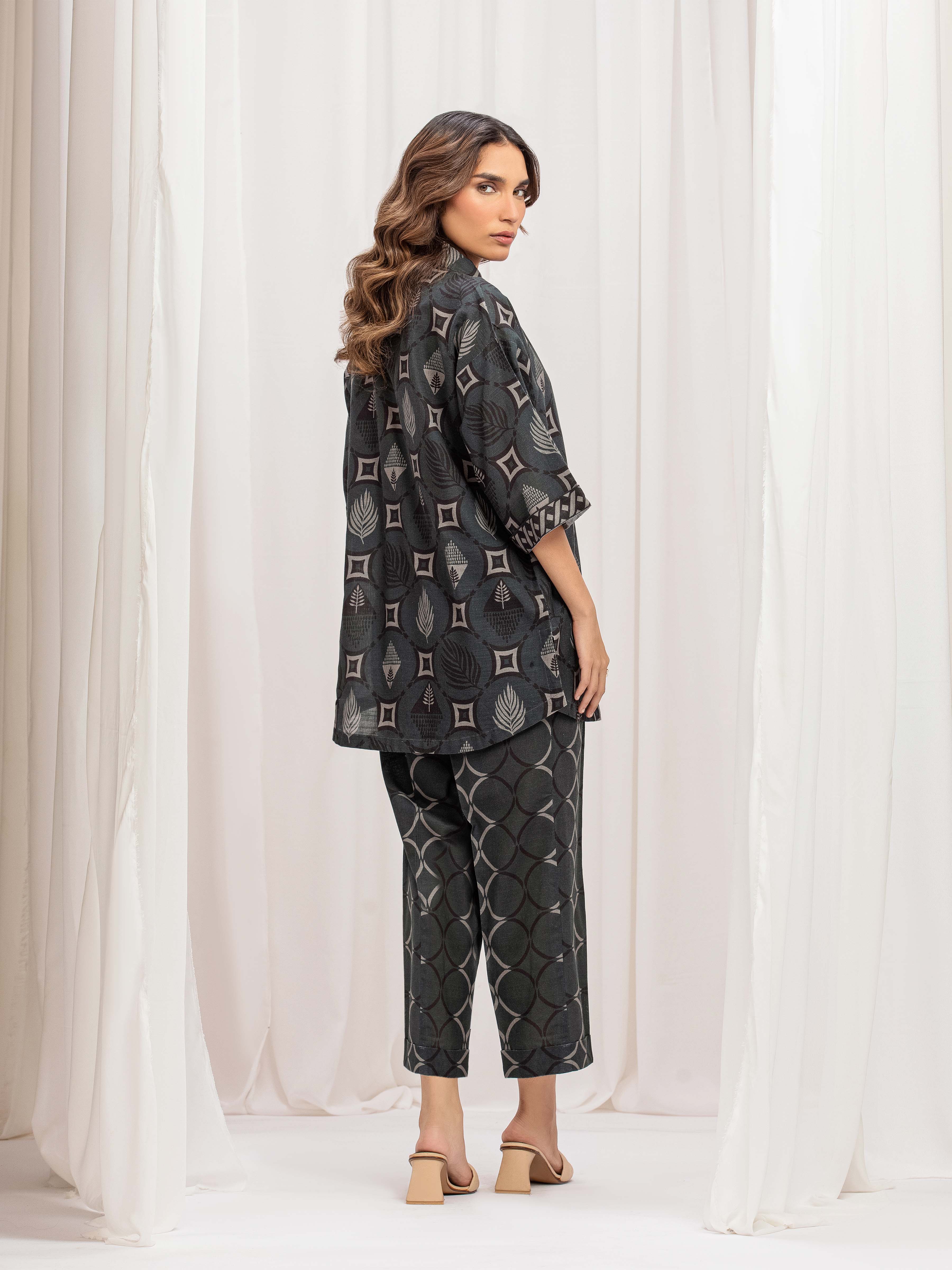 Pret Printed Khaddar Co-Ord Set - EWTKP5-84031ST - Image 5