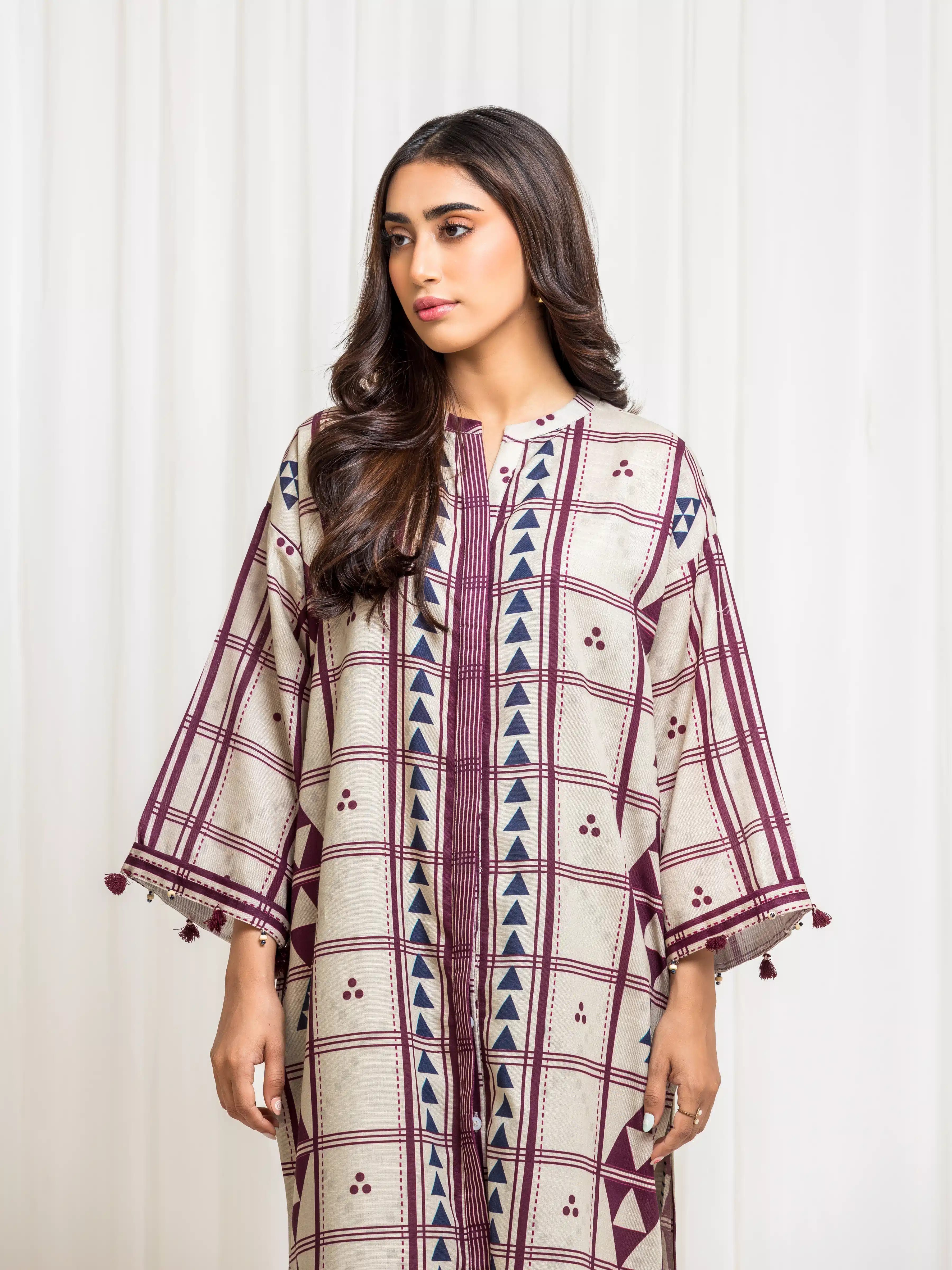 Pret Printed Khaddar Co-Ord Set - EWTKP5-84035ST - Image 2