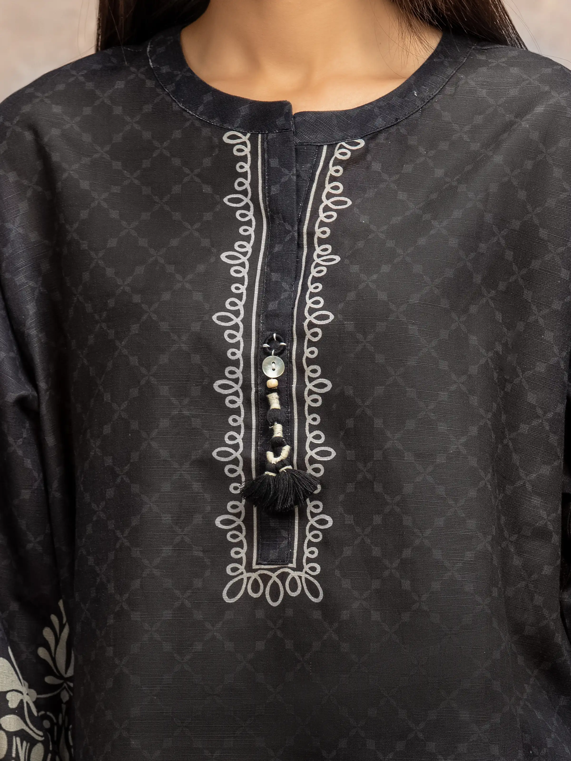 Pret Printed Khaddar Co-Ord Set - EWTKP5-84036ST - Image 3