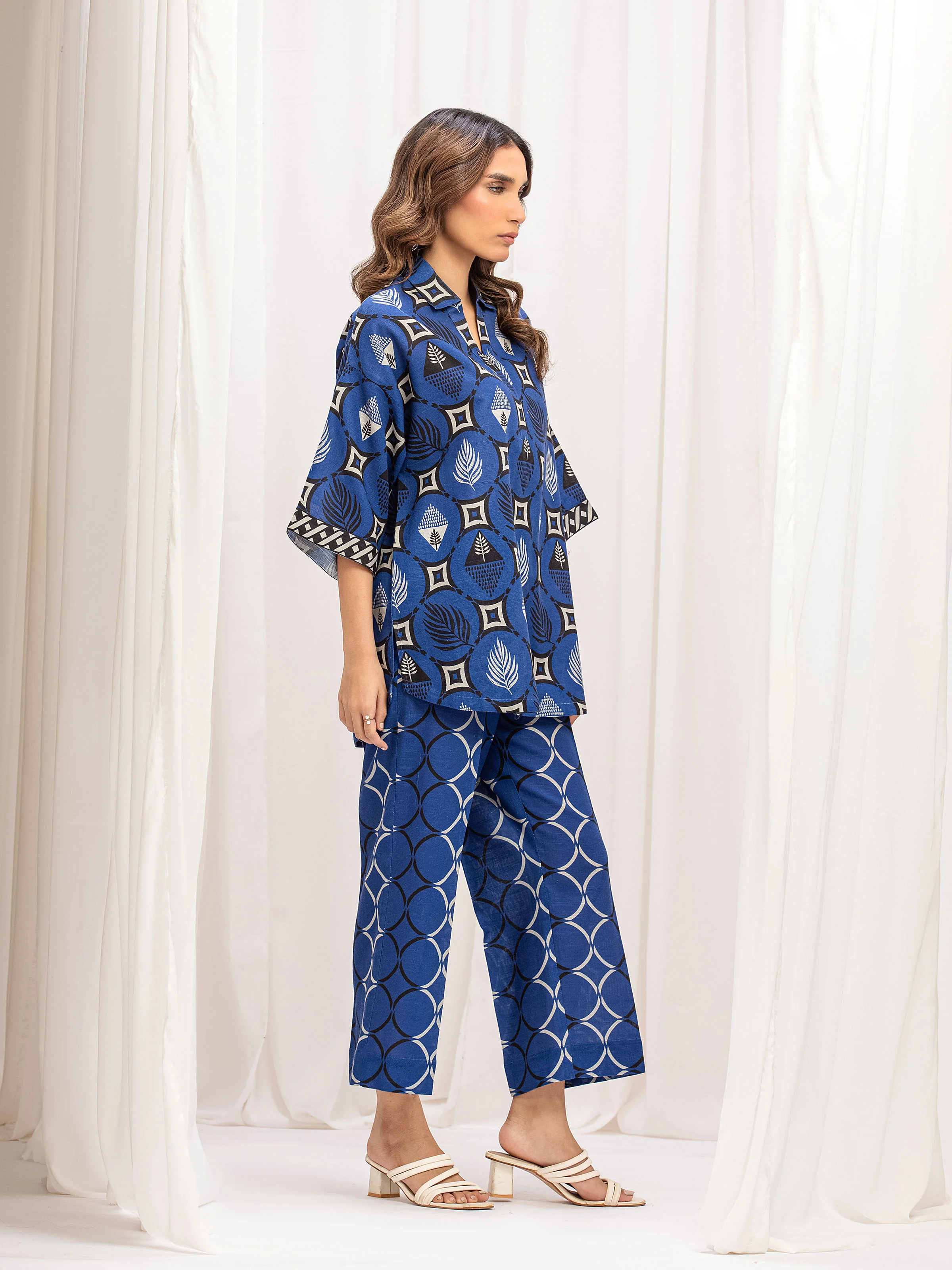 Pret Printed Khaddar Co-Ord Set - EWTKP5-84043ST - Image 4