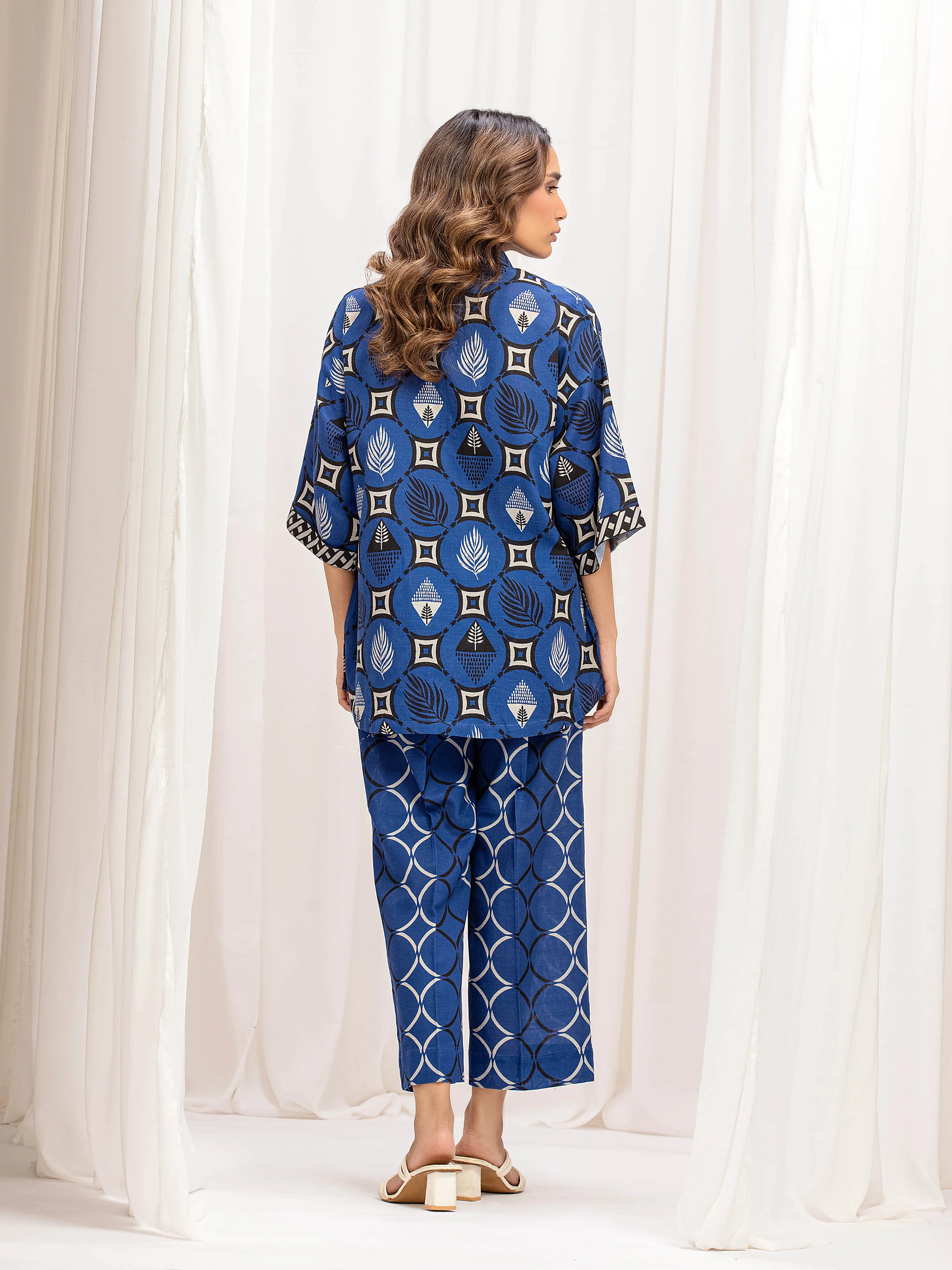 Pret Printed Khaddar Co-Ord Set - EWTKP5-84043ST - Image 5