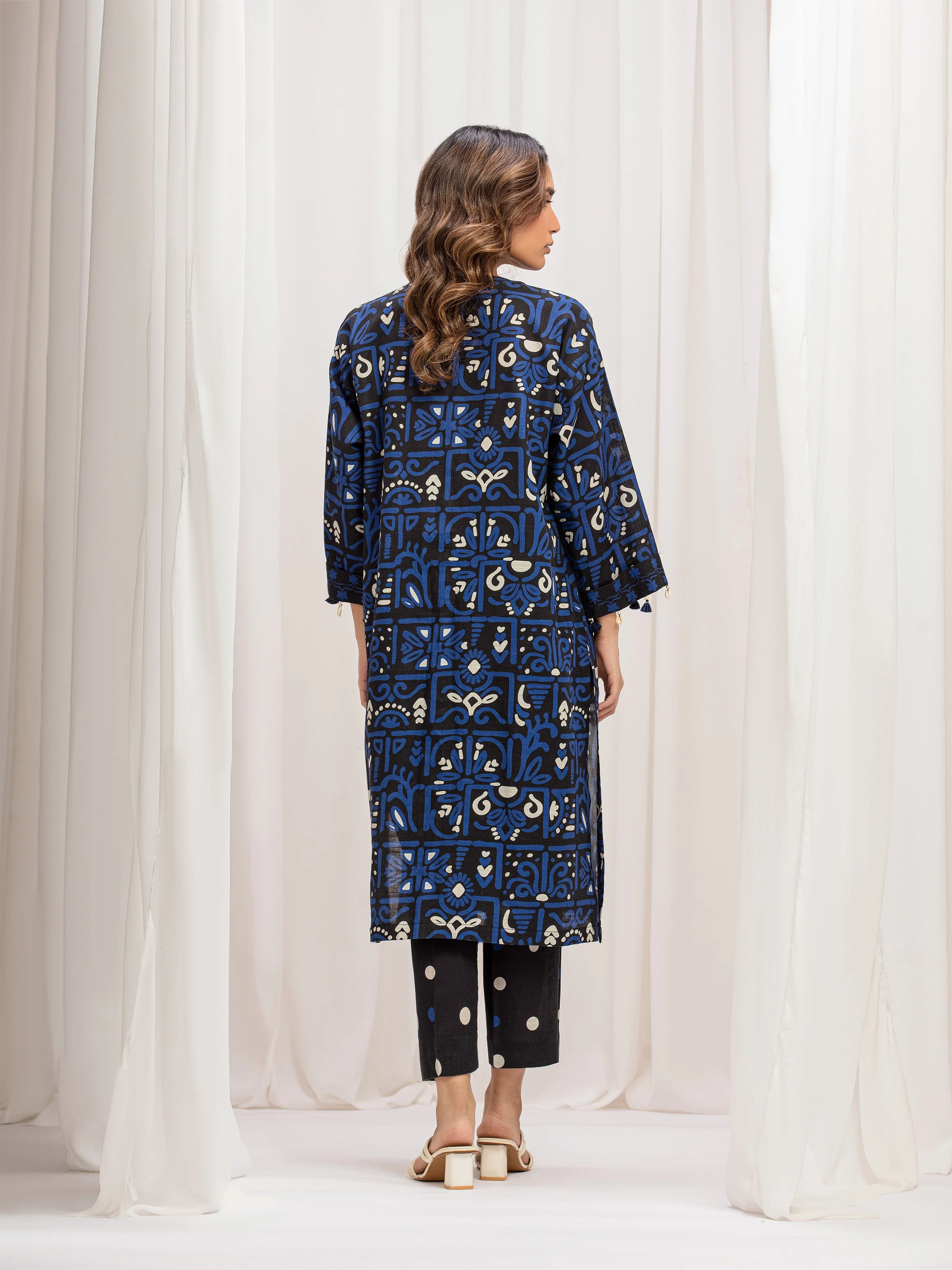Pret Printed Khaddar Co-Ord Set - EWTKP5-84086ST - Image 5
