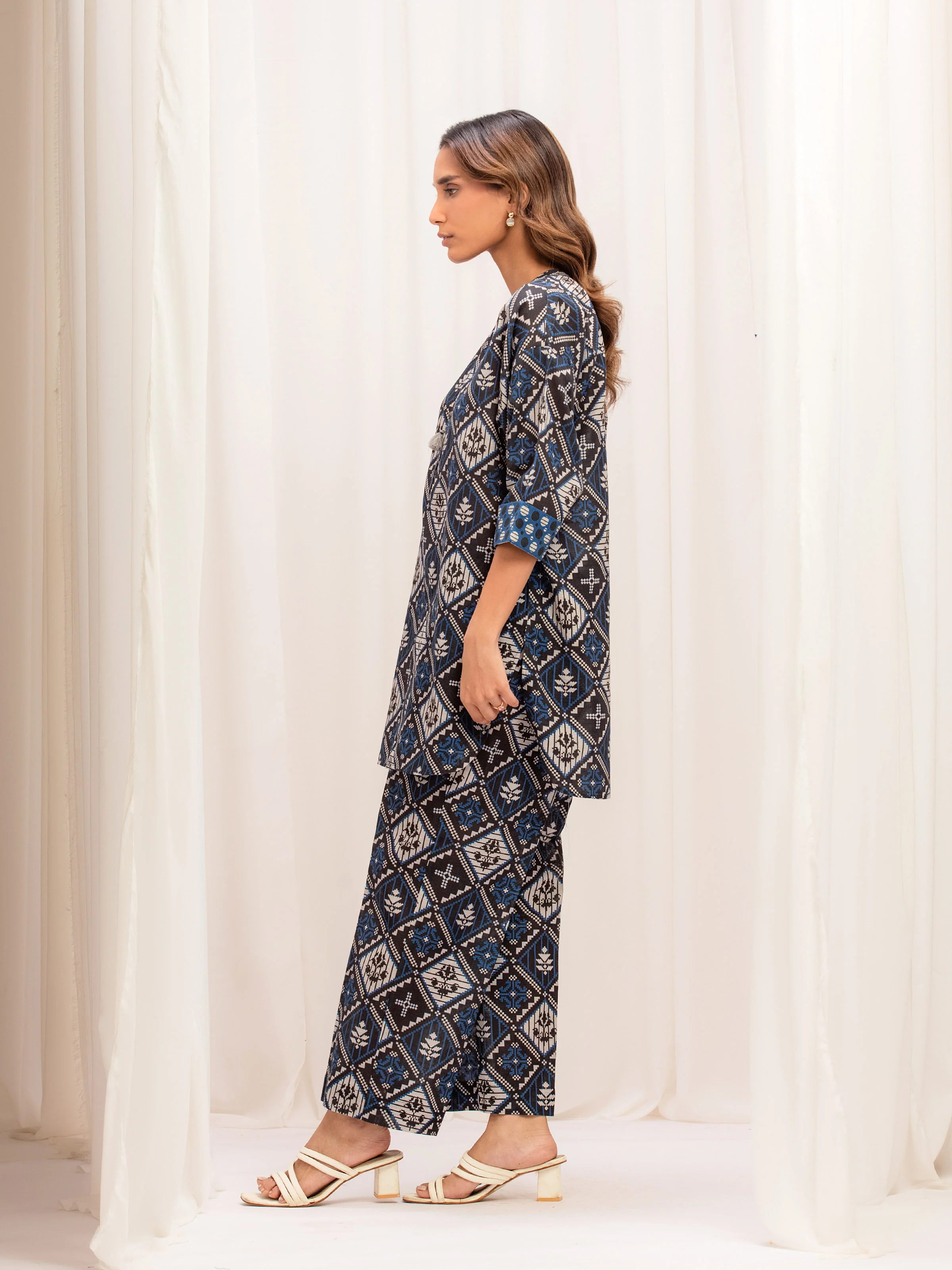 Pret Printed Khaddar Co-ord Set - EWTKP5-84089ST - Image 5