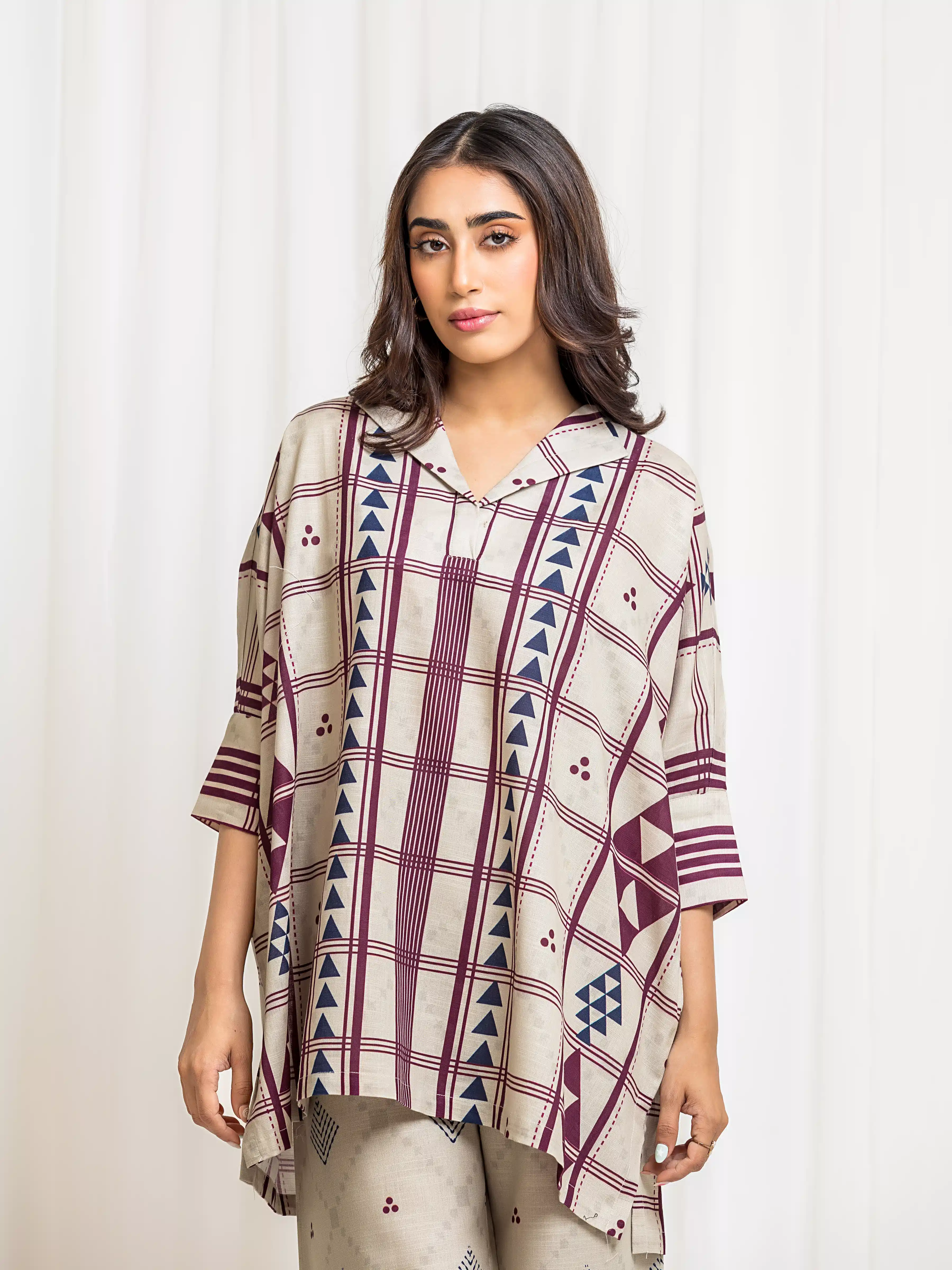 Pret Printed Khaddar Co-Ord Set - EWTKP5-84090ST - Image 2