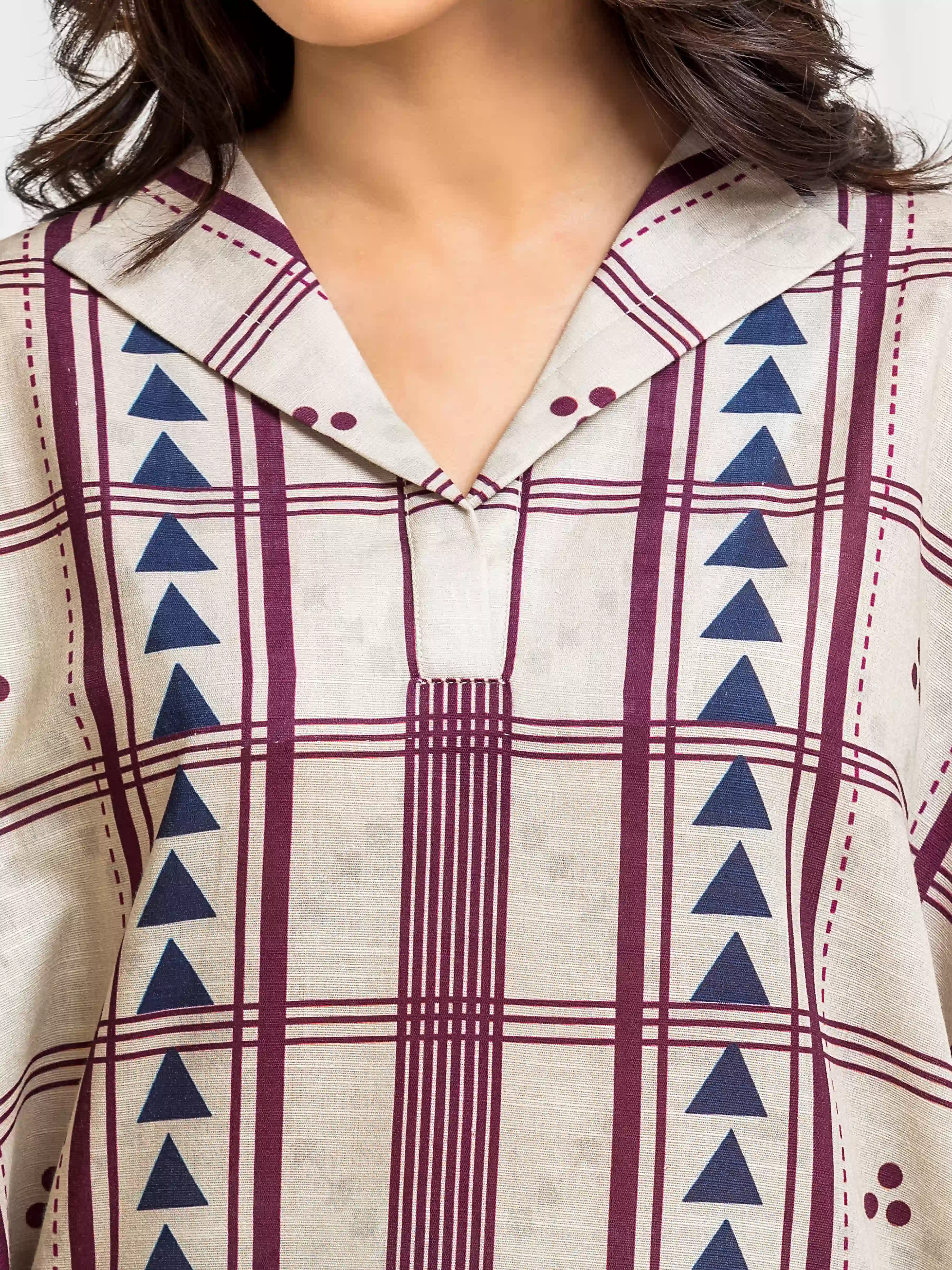 Pret Printed Khaddar Co-Ord Set - EWTKP5-84090ST - Image 3