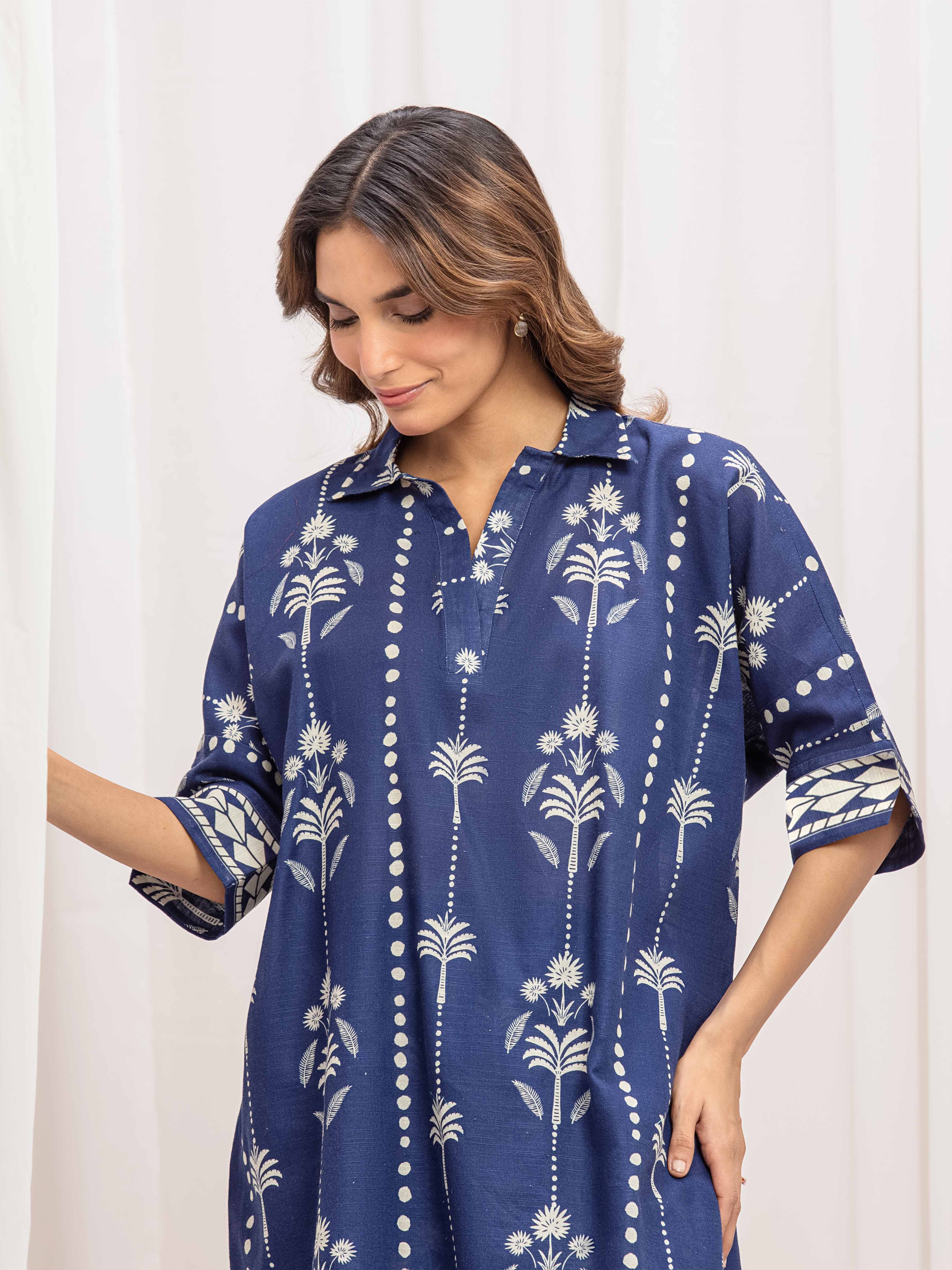 Pret Printed Khaddar Co-ord Set - EWTKP5-84091ST - Image 2