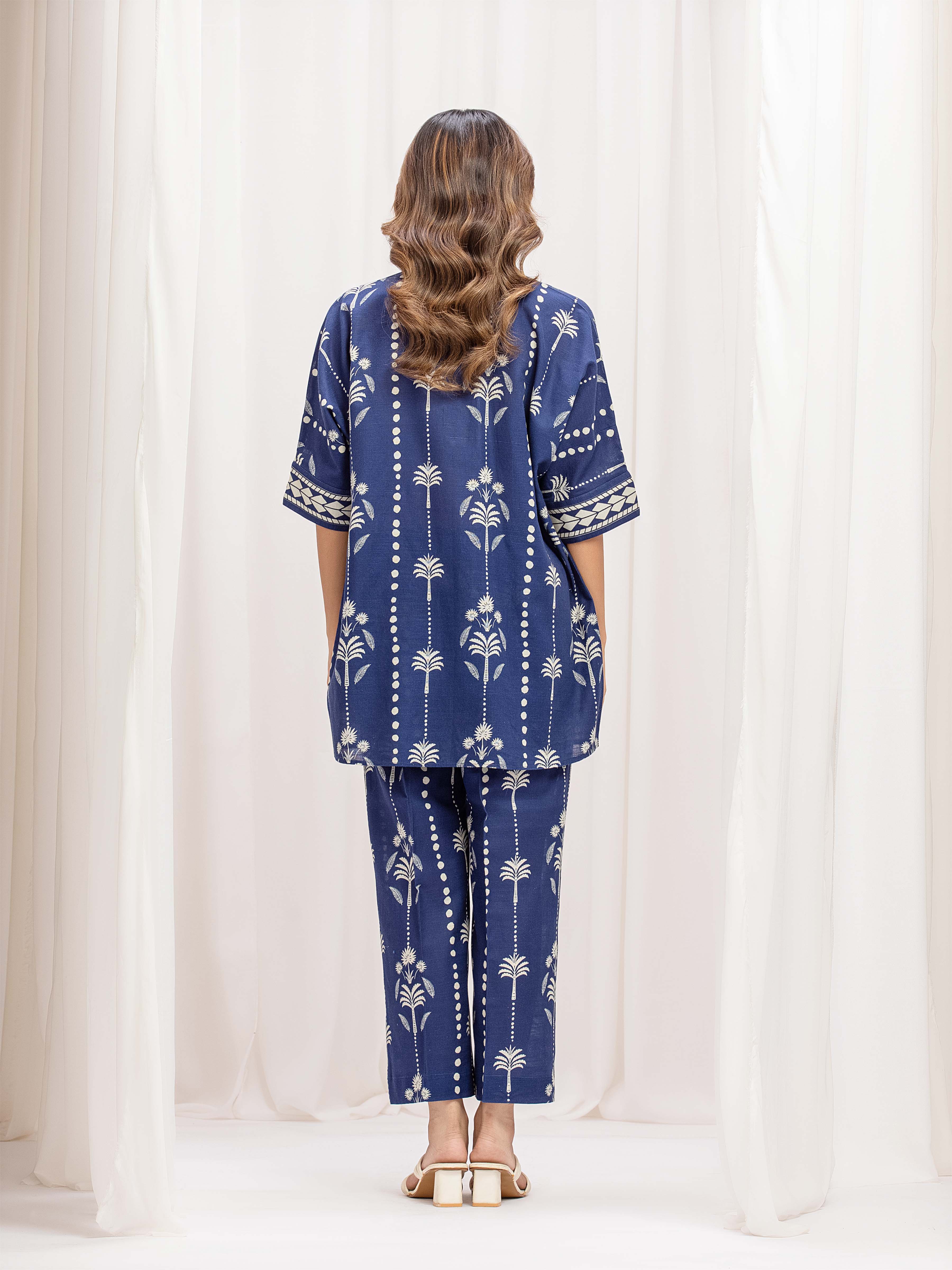 Pret Printed Khaddar Co-ord Set - EWTKP5-84091ST - Image 5