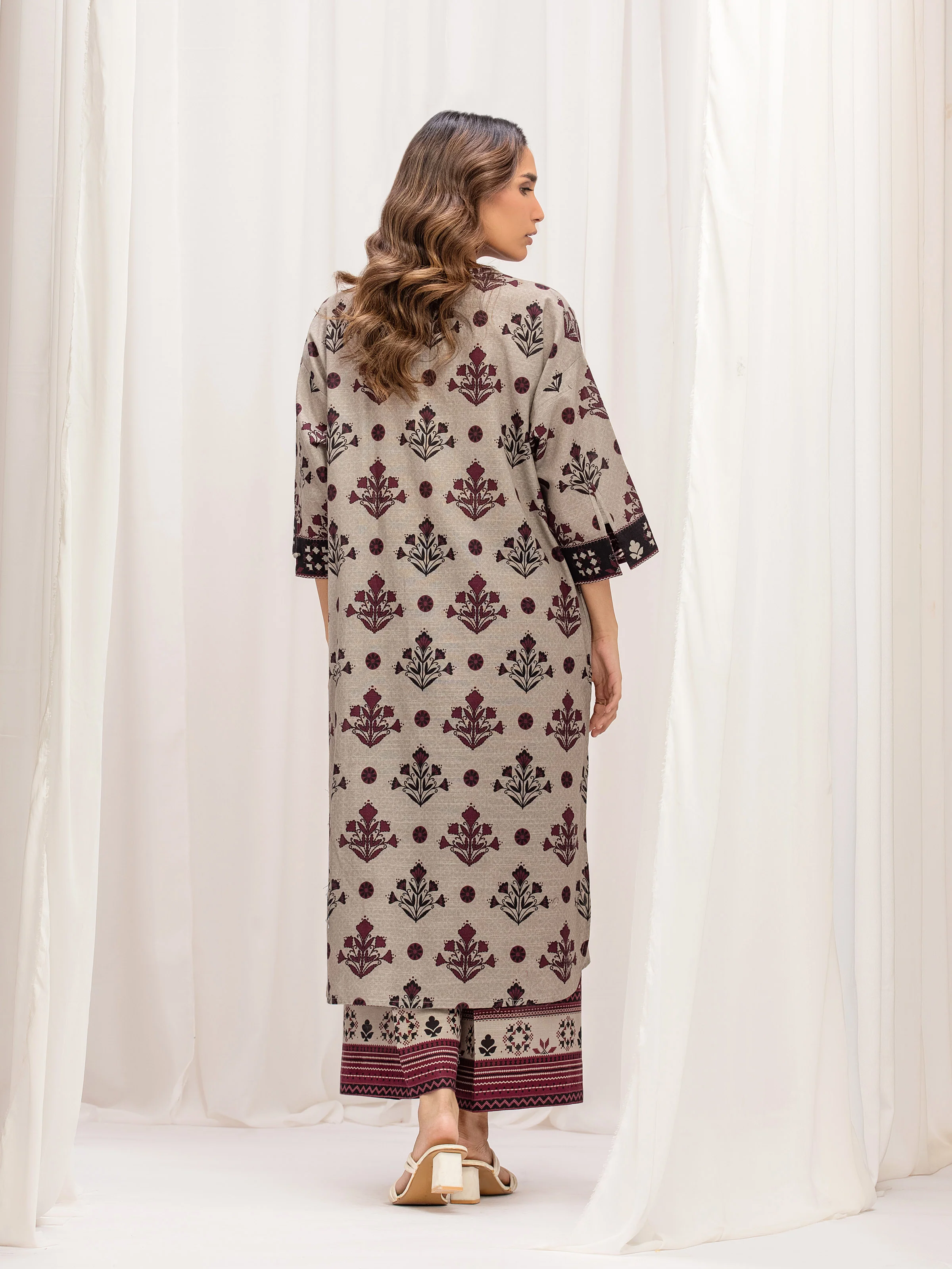 Pret Printed Khaddar Co-Ord Set - EWTKP5-84092ST - Image 6