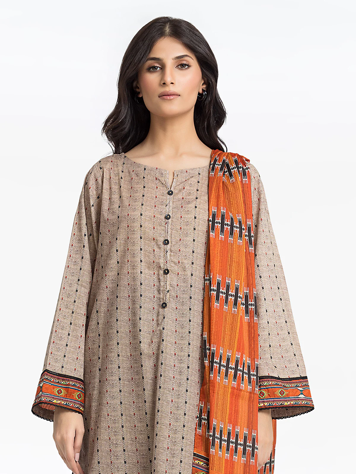 Pret Printed Lawn Shirt Dupatta - EWTKP24-69007SD - Image 2