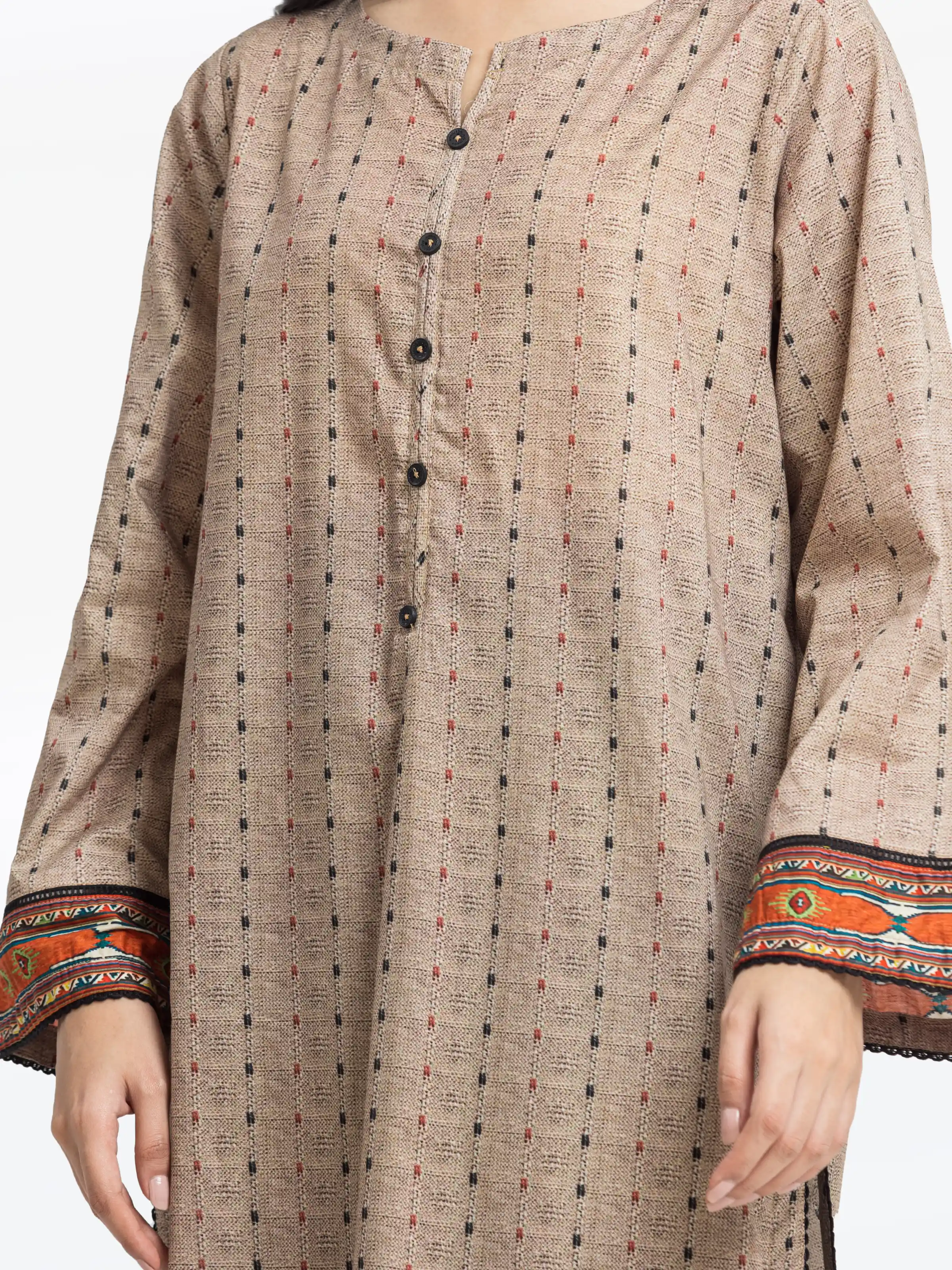 Pret Printed Lawn Shirt Dupatta - EWTKP24-69007SD - Image 3