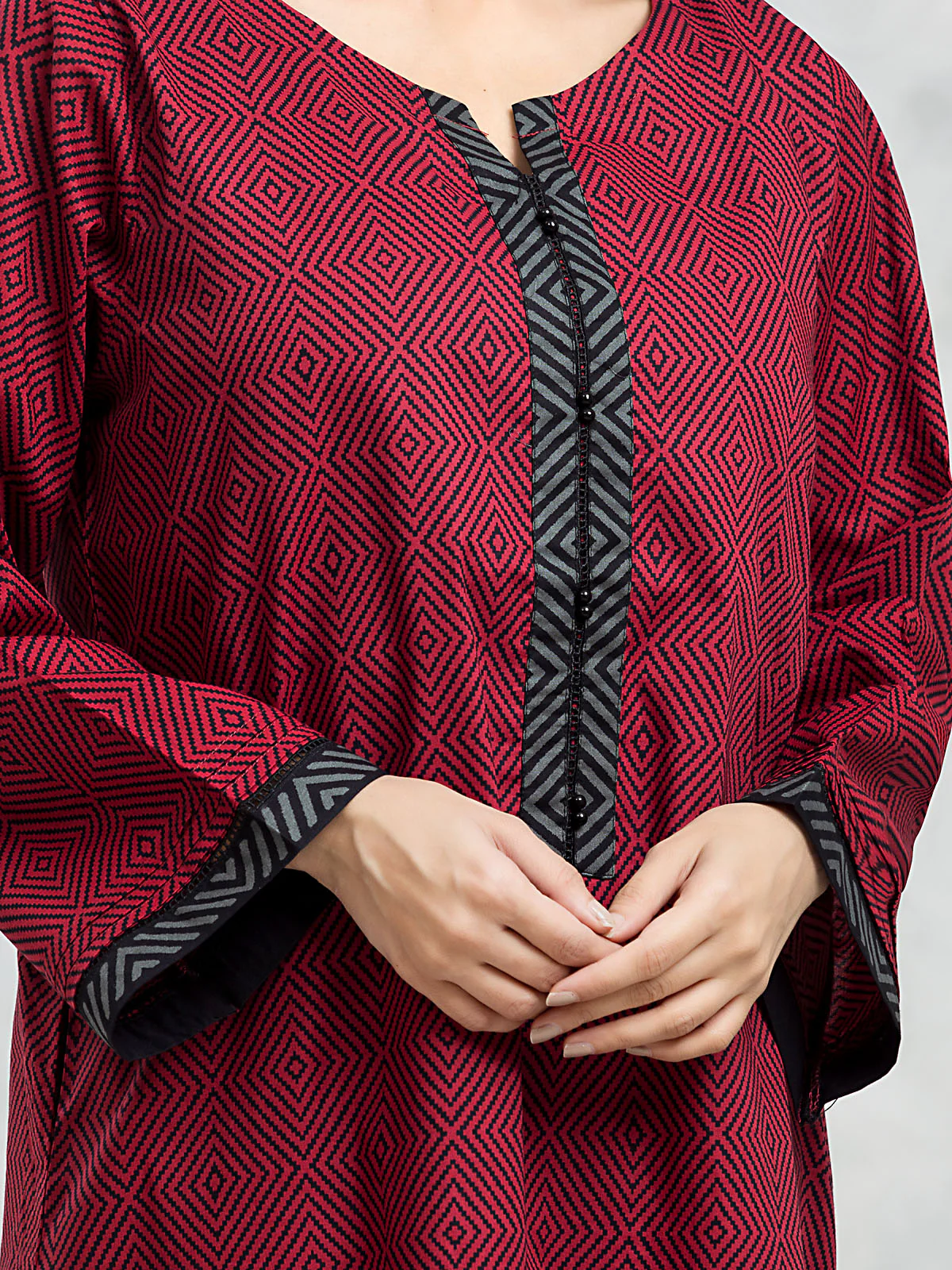 Pret Printed Lawn Shirt Trouser - EWTKP24-68885ST - Image 3