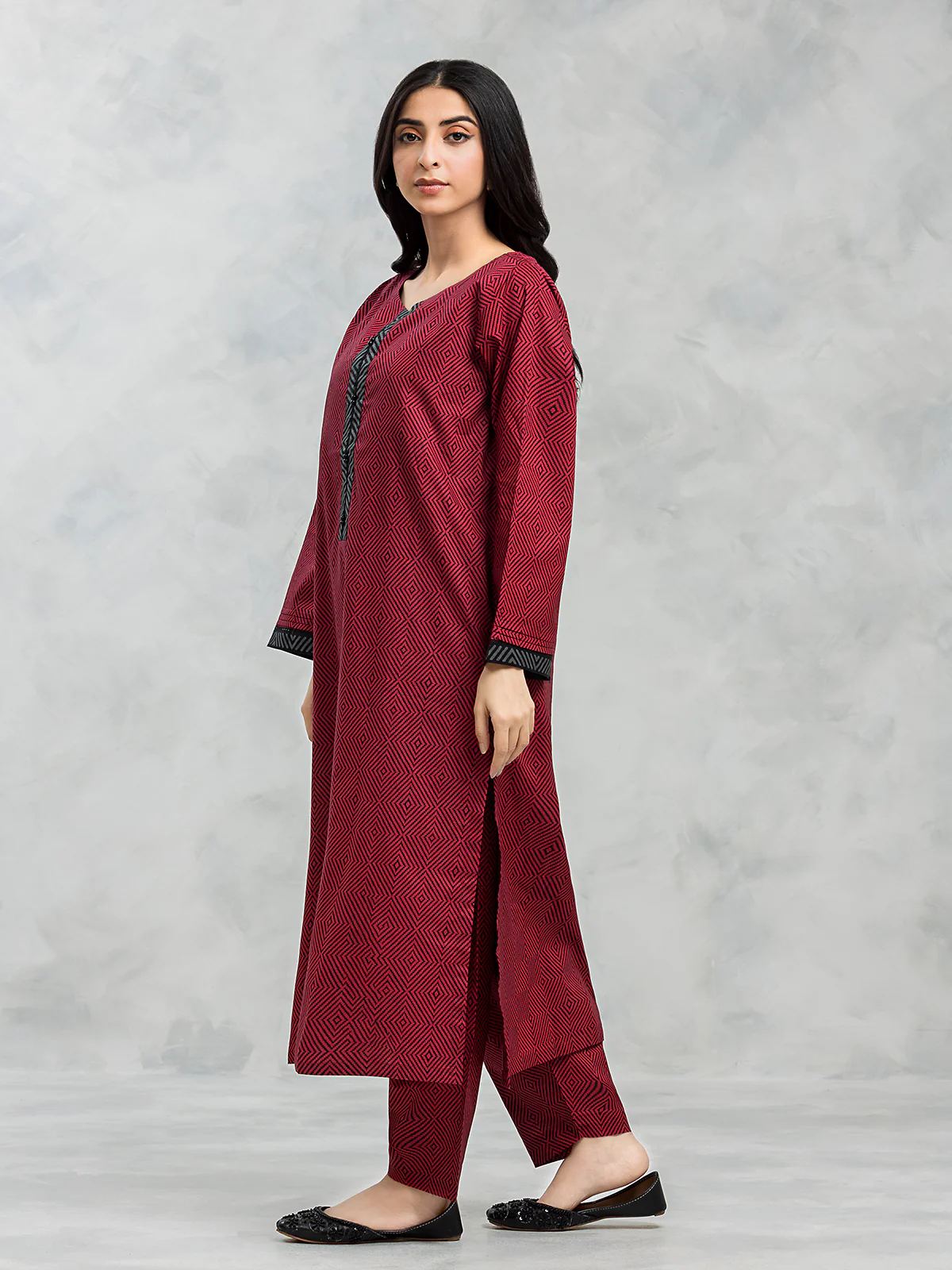 Pret Printed Lawn Shirt Trouser - EWTKP24-68885ST - Image 4