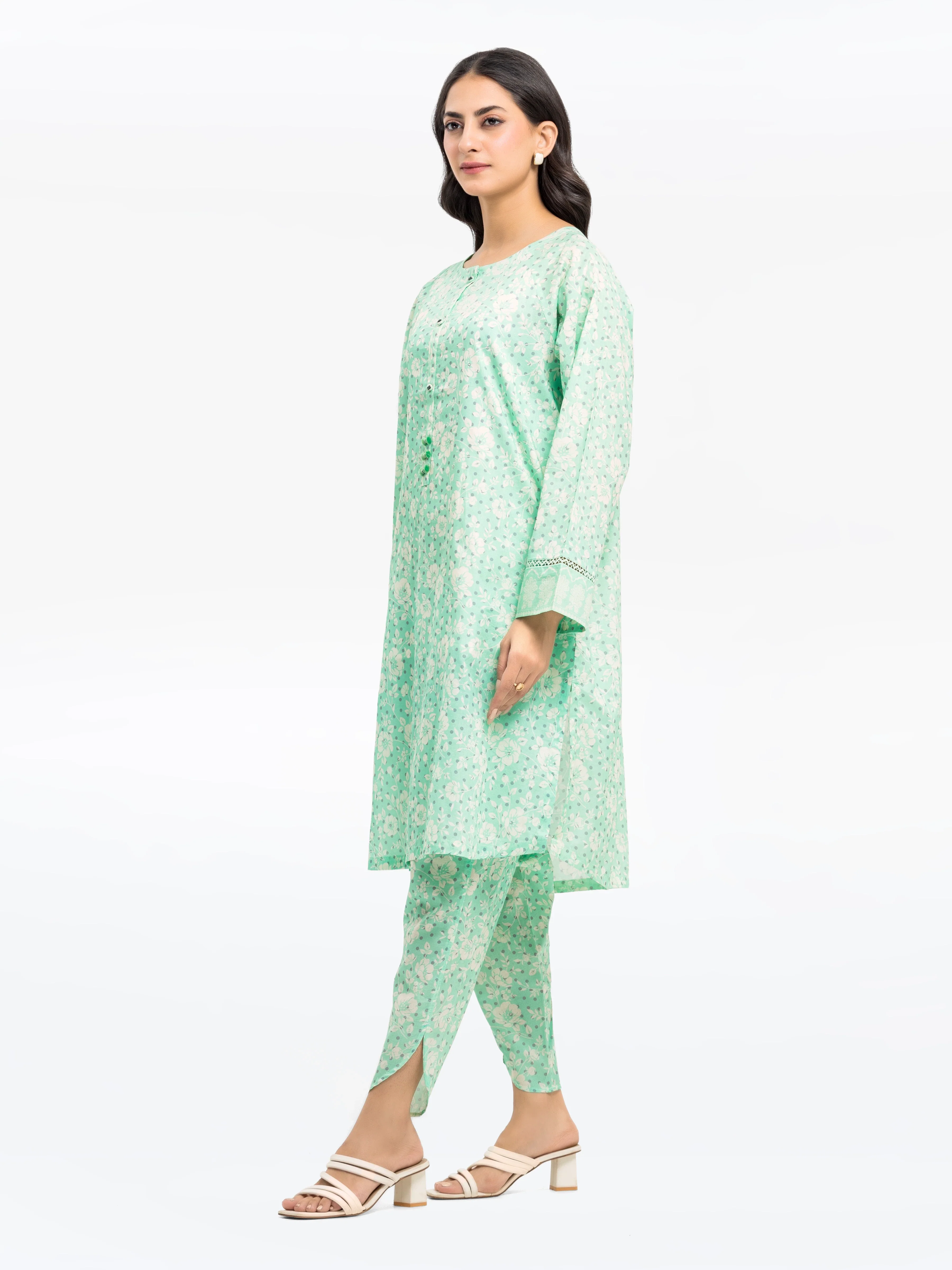 Pret Printed Lawn Shirt Trouser - EWTKP24-80105ST - Image 5