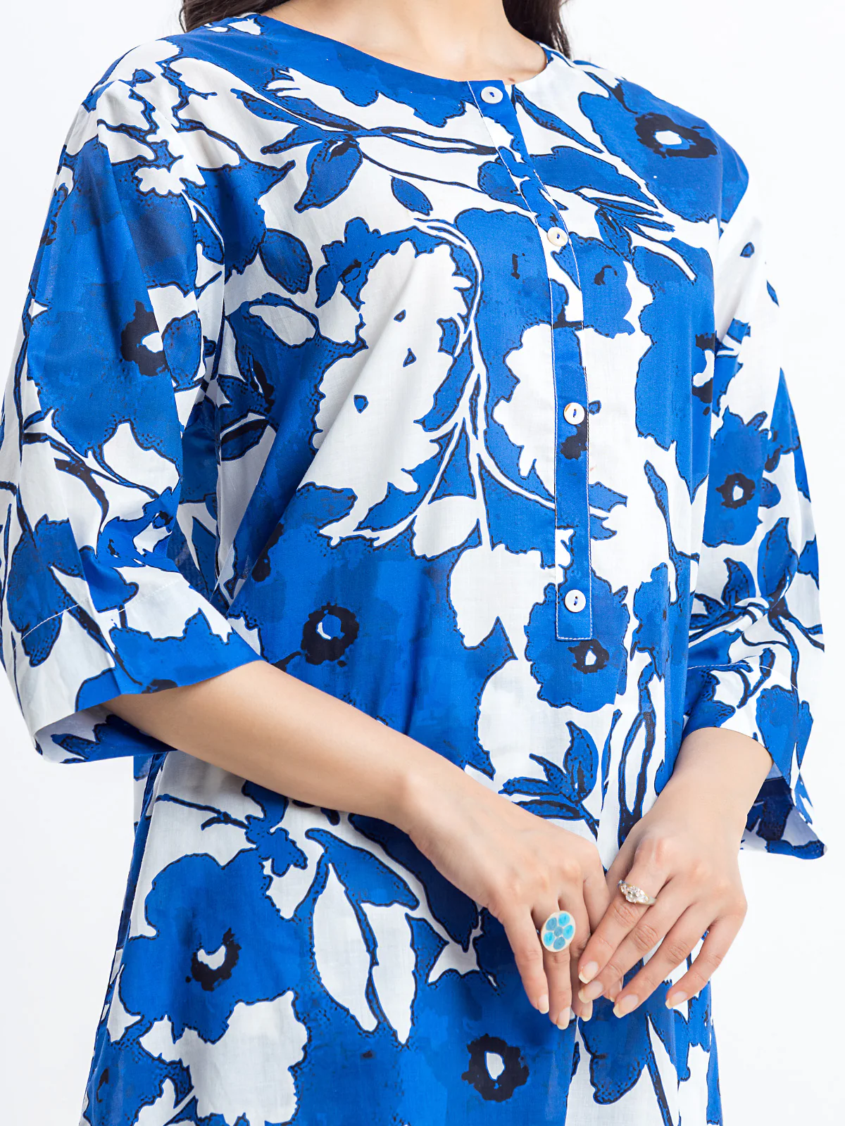 Pret Printed Lawn Co-ord Set - EWTKP24-81101ST - Image 4
