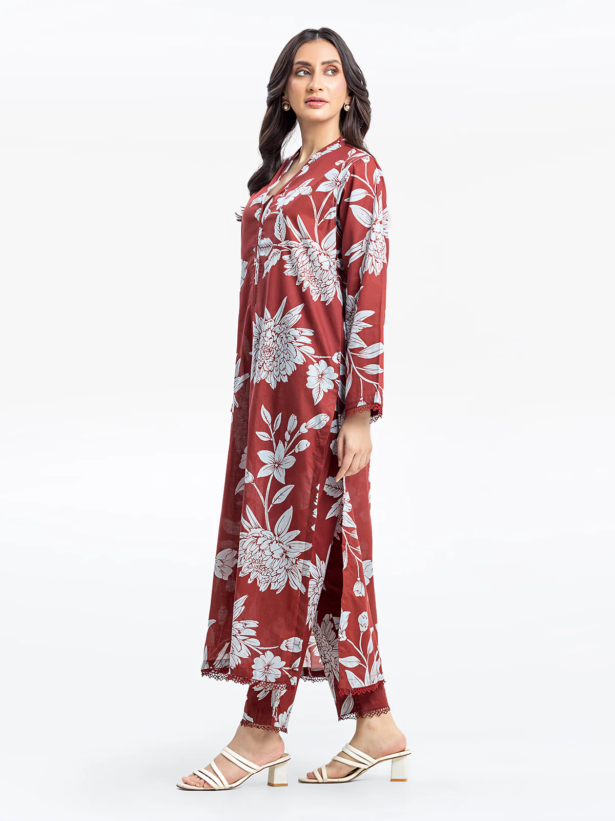 Pret Printed Lawn Co-ord Set - EWTKP24-81119ST - Image 4