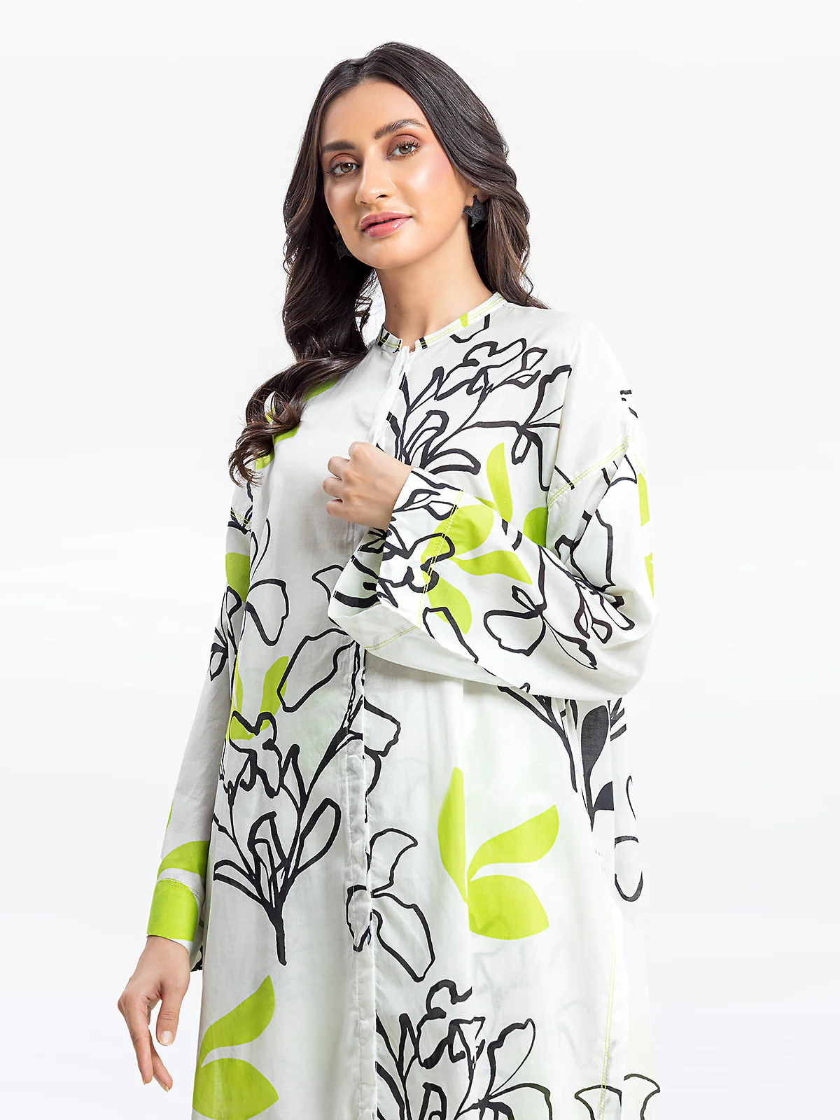 Pret Printed Lawn Co-ord Set - EWTKP24-81123ST - Image 3
