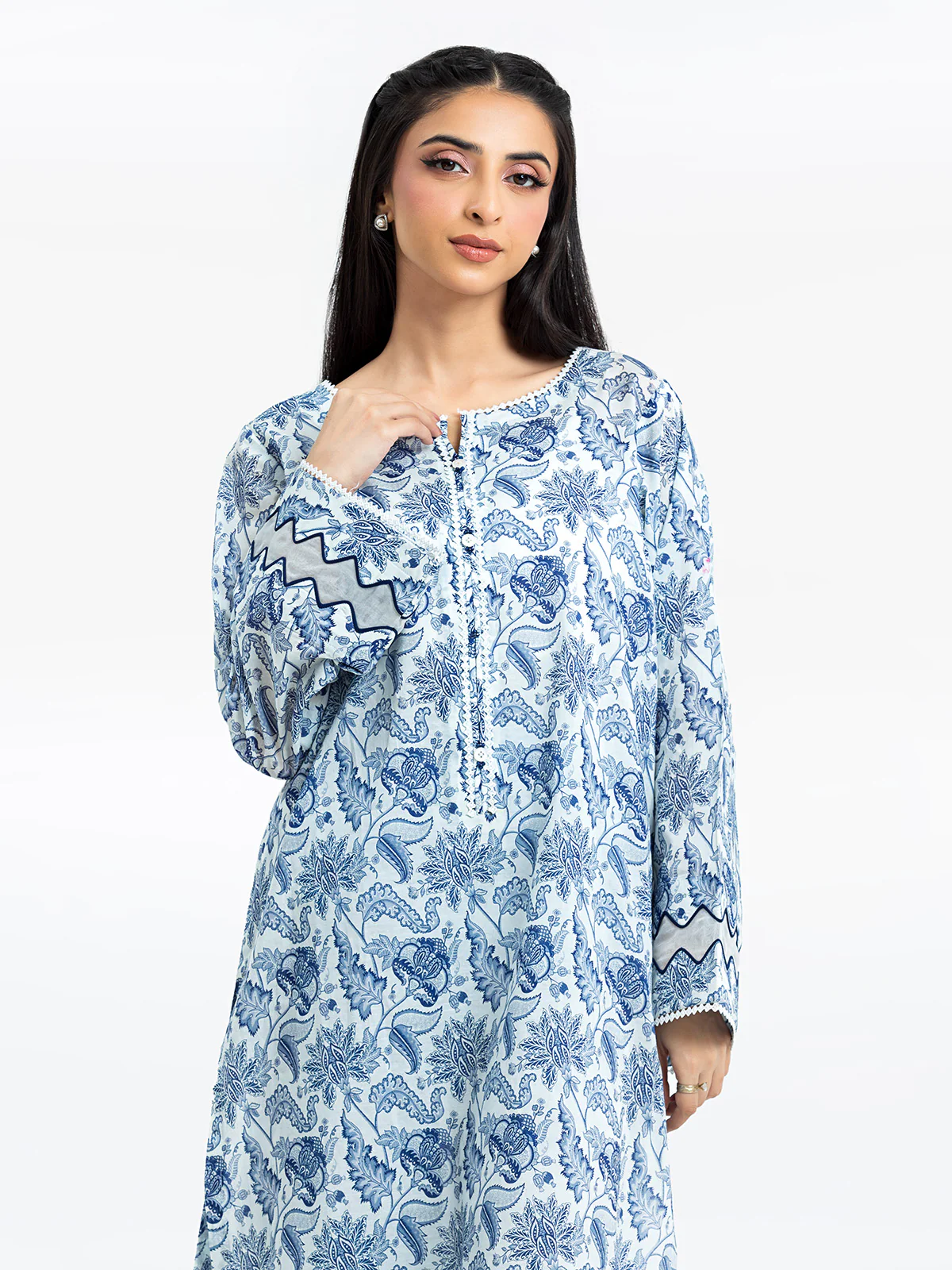 Pret Printed Lawn Co-ord Set - EWTKP24-81130ST - Image 2