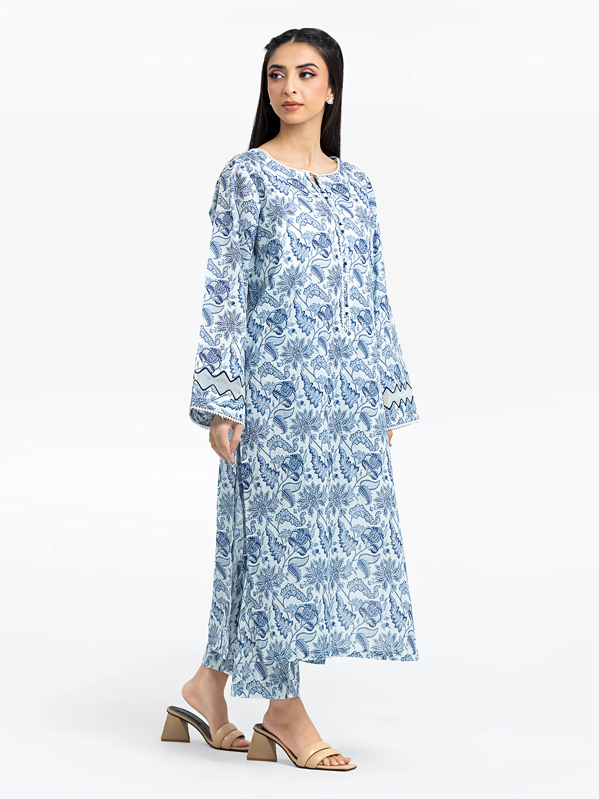 Pret Printed Lawn Co-ord Set - EWTKP24-81130ST - Image 4