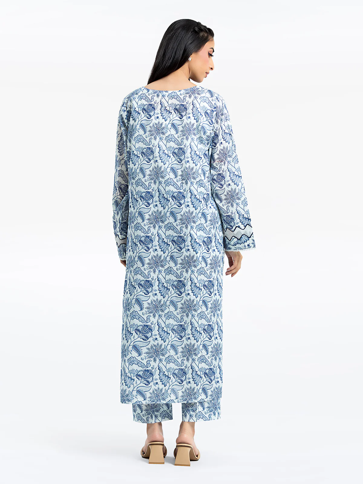 Pret Printed Lawn Co-ord Set - EWTKP24-81130ST - Image 6