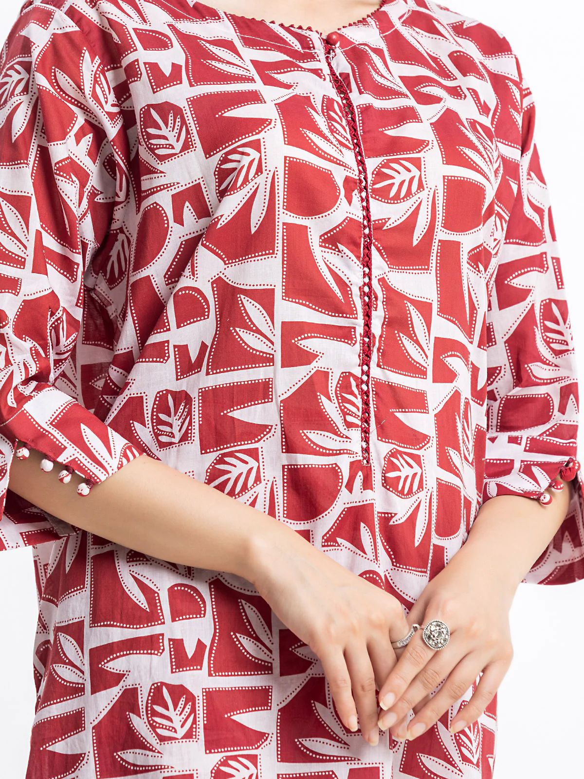 Pret Printed Lawn Co-ord Set - EWTKP24-81136ST - Image 3