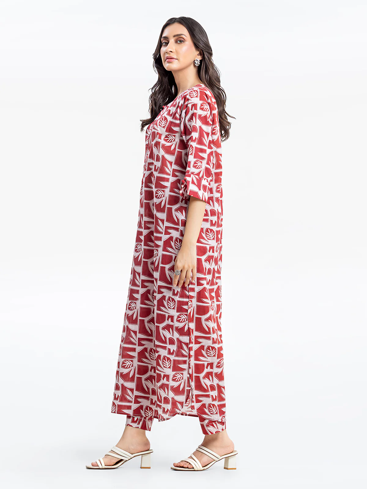 Pret Printed Lawn Co-ord Set - EWTKP24-81136ST - Image 4