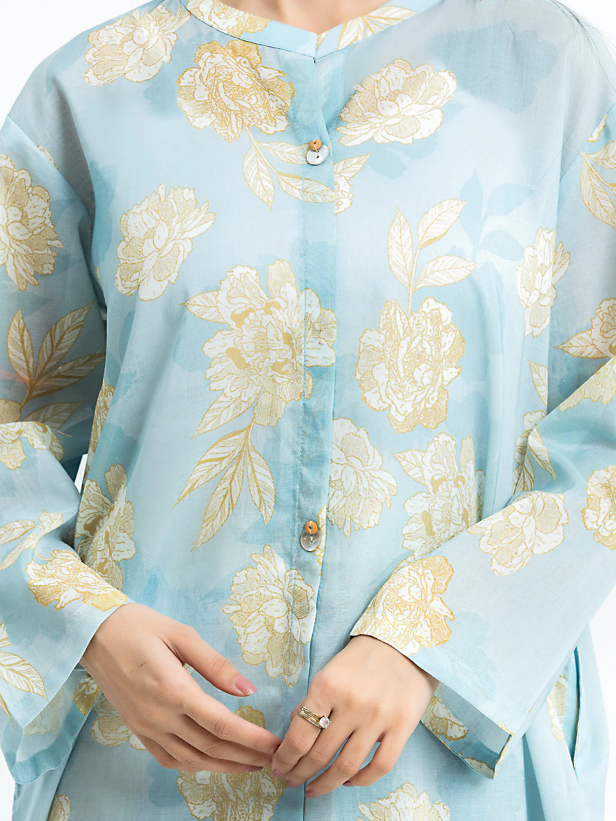 Pret Printed Lawn Co-ord Set - EWTKP24-81137ST - Image 3