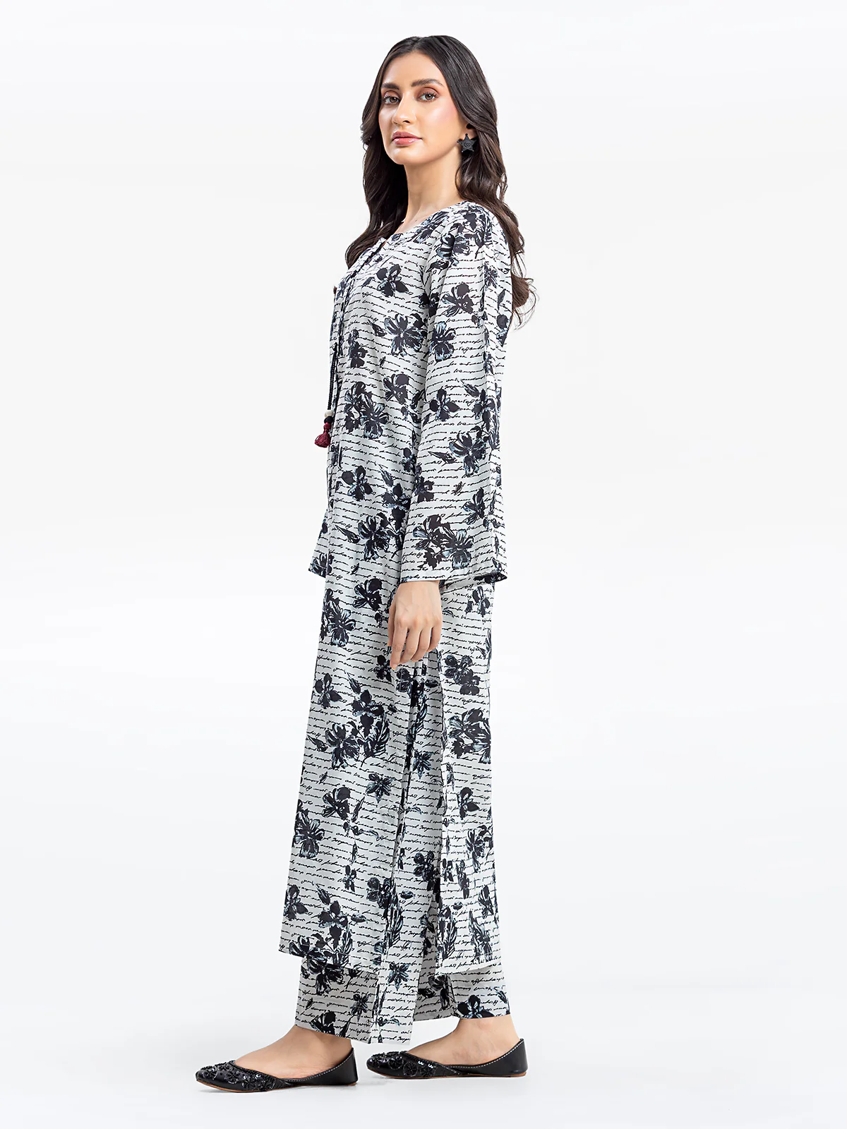 Pret Printed Lawn Co-ord Set - EWTKP24-81141ST - Image 4