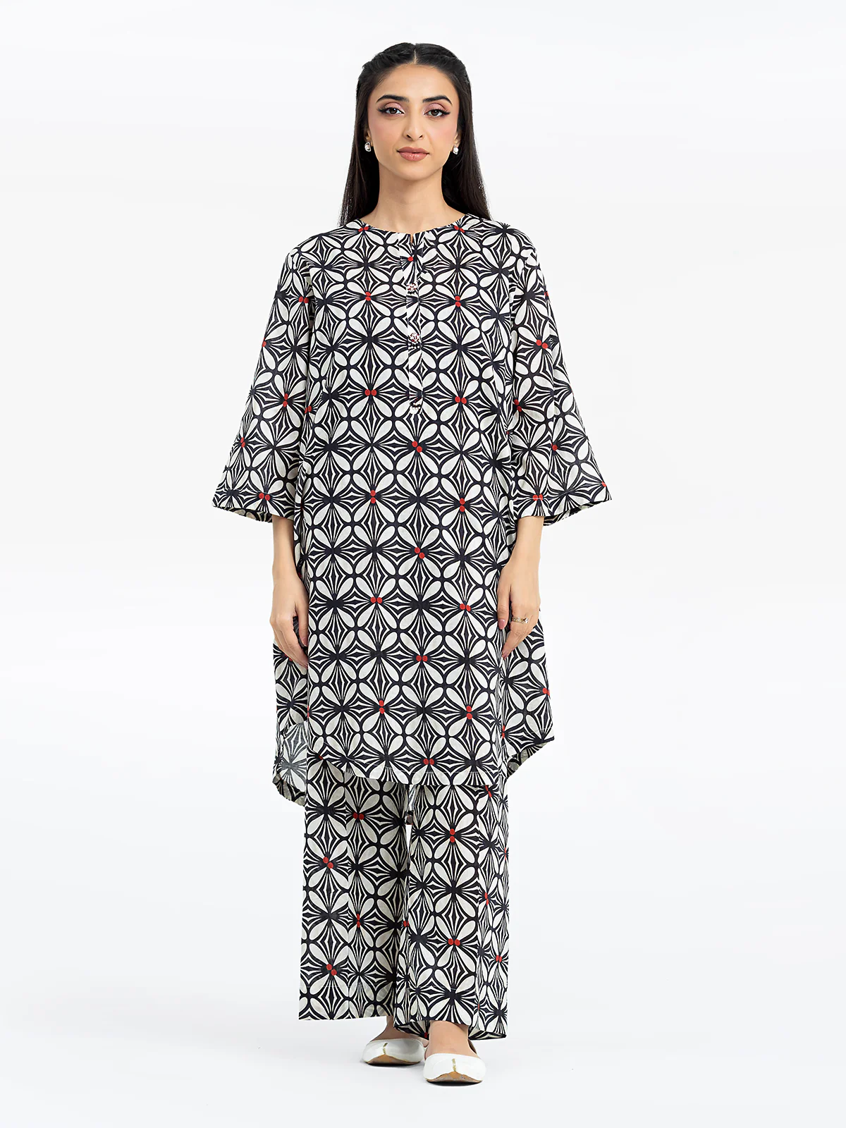 Pret Printed Lawn Co-ord Set - EWTKP24-81145ST - Image 2