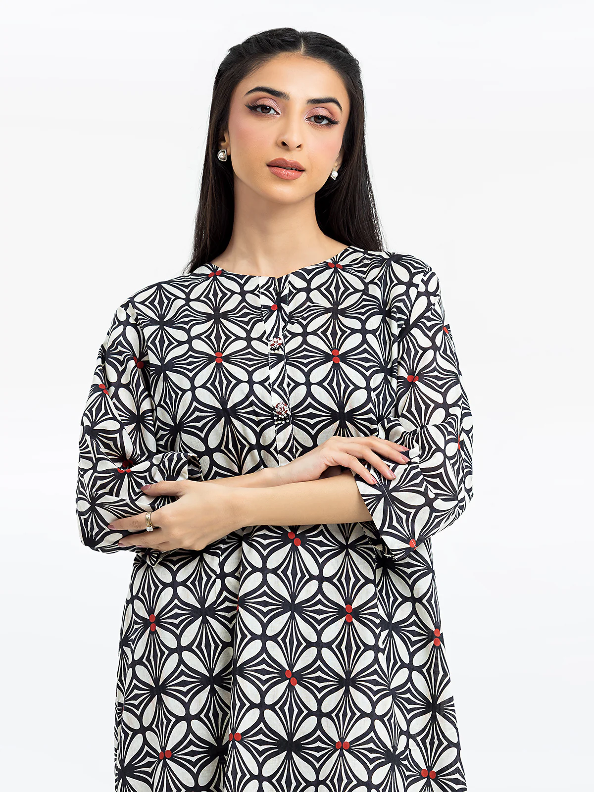 Pret Printed Lawn Co-ord Set - EWTKP24-81145ST - Image 3