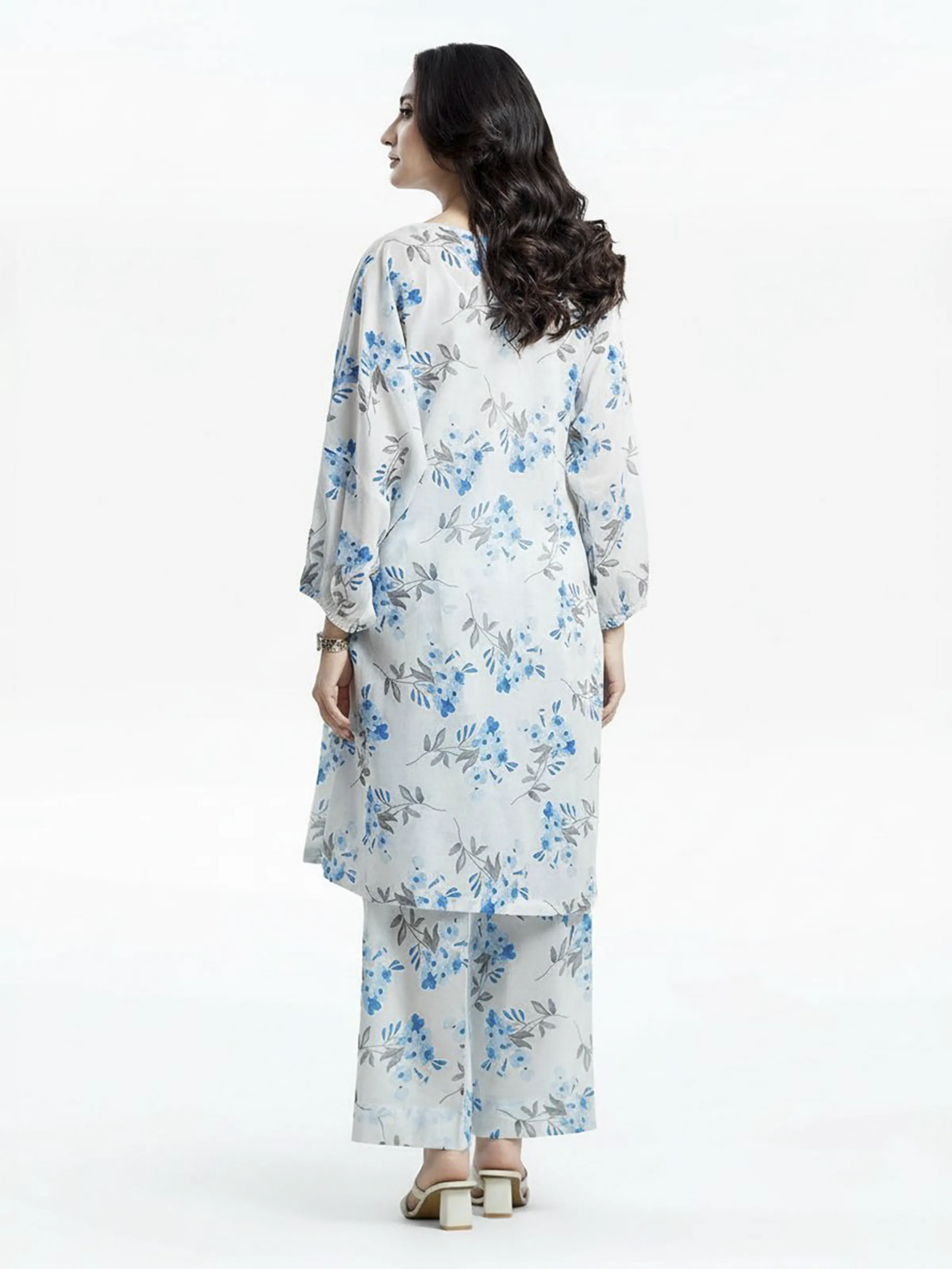 Pret Printed Lawn Shirt Trouser - EWTKP24-81301ST - Image 3