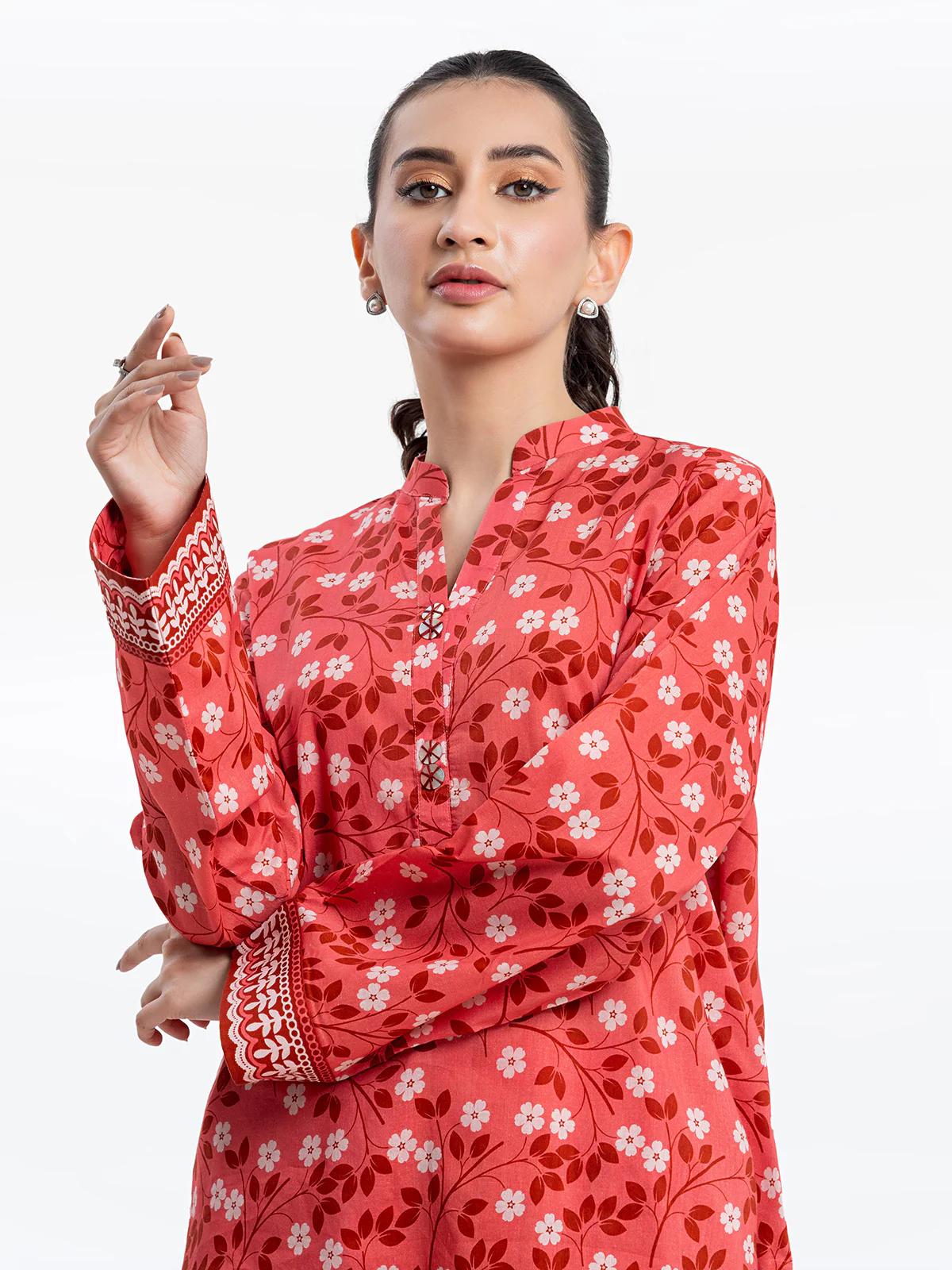 Pret Printed Lawn Co-ord Set - EWTKP24-81307ST - Image 2