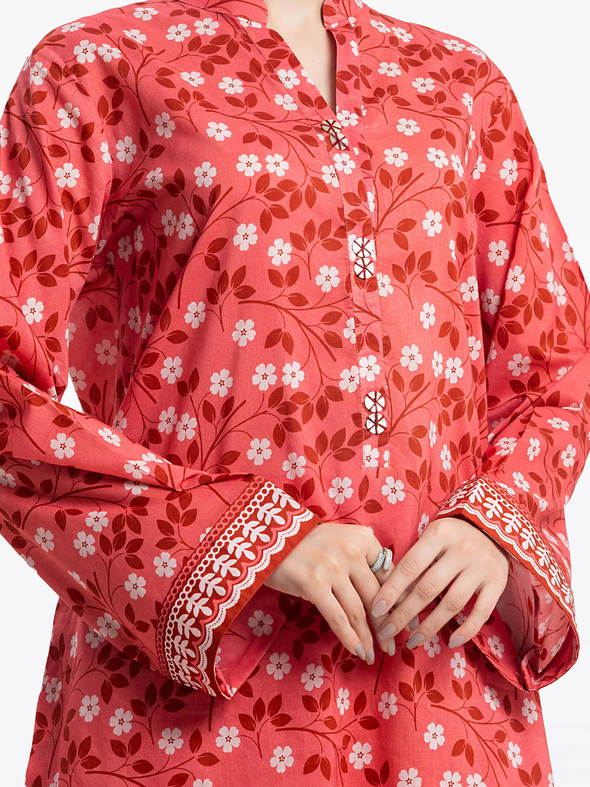 Pret Printed Lawn Co-ord Set - EWTKP24-81307ST - Image 3