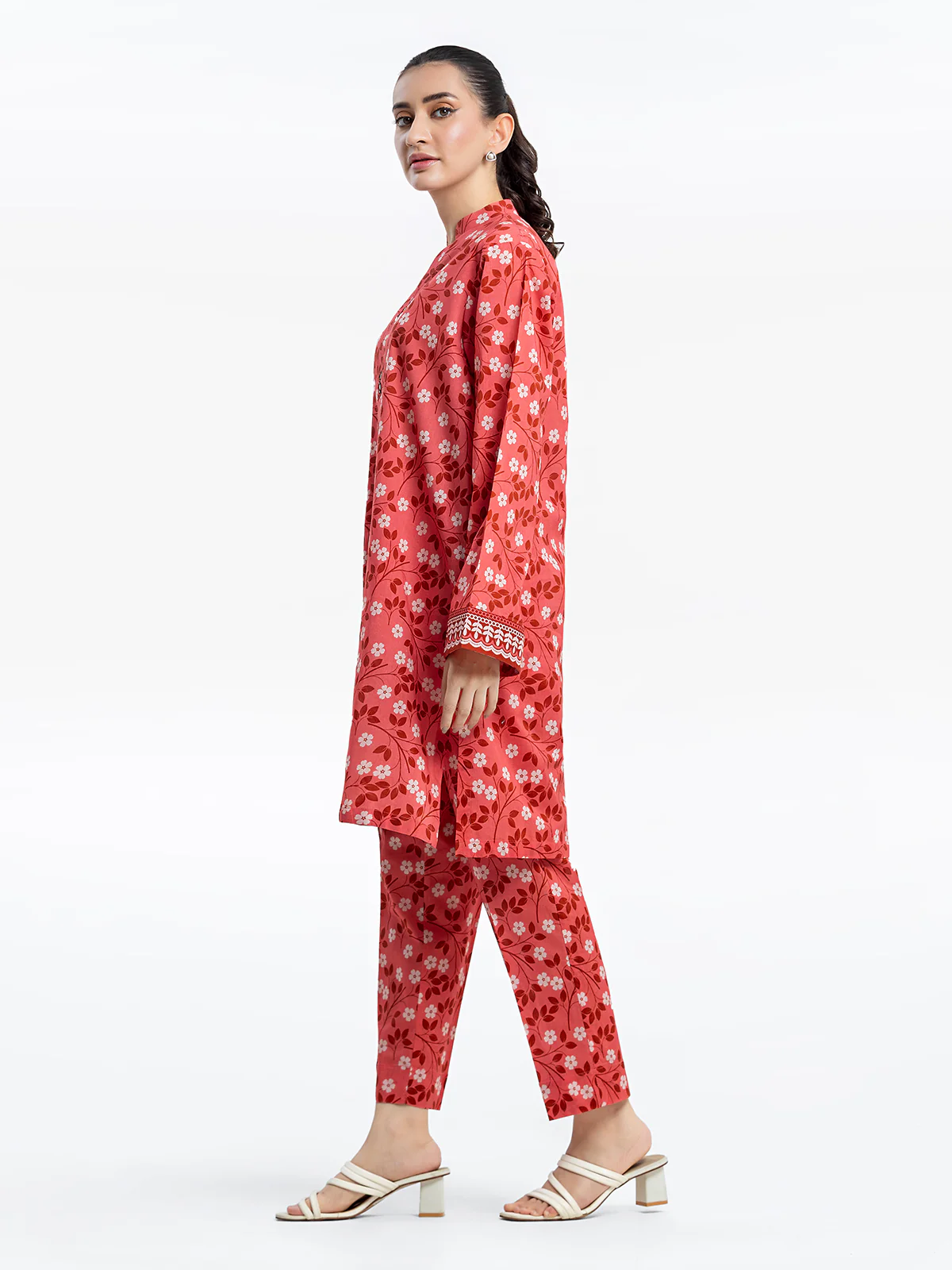 Pret Printed Lawn Co-ord Set - EWTKP24-81307ST - Image 4
