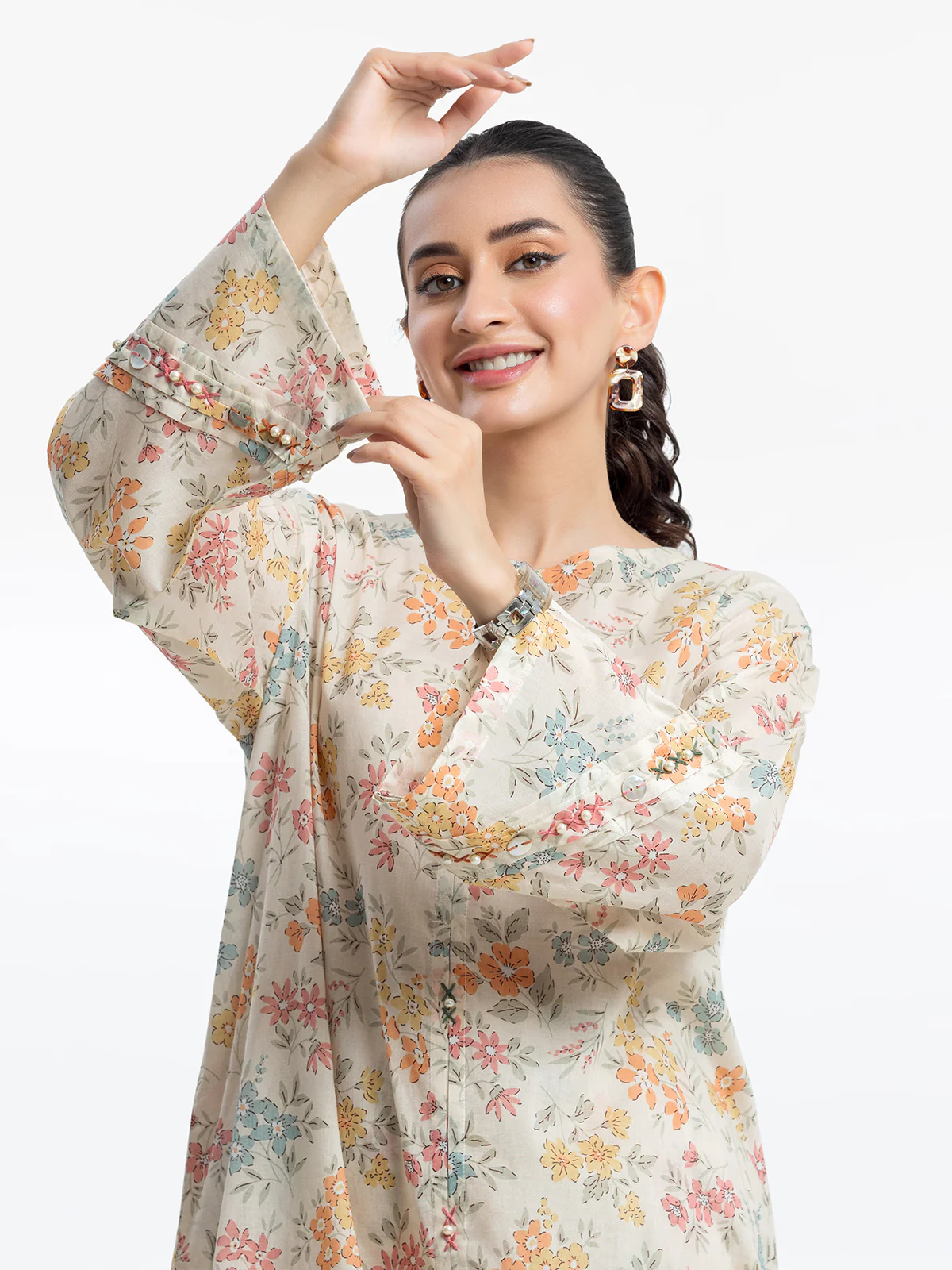 Pret Printed Lawn Co-ord Set - EWTKP24-81311ST - Image 2